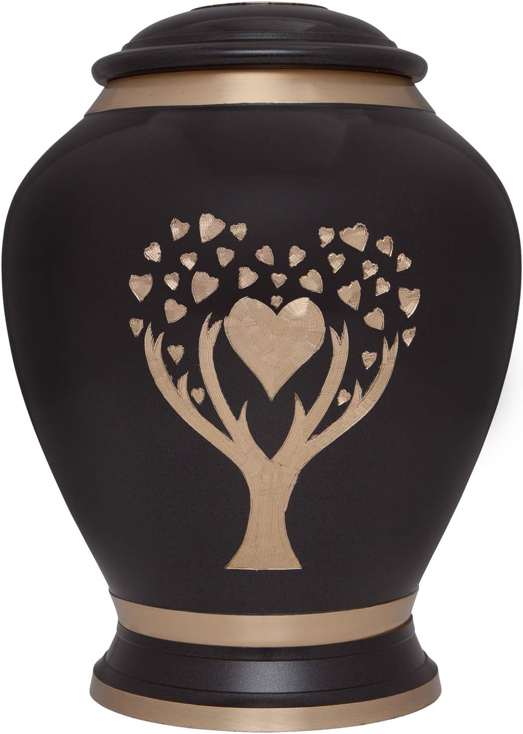 Hottest Sale Brown Cremation Urn with Tree of Life by Liliane Memorials - Urns for Human Ashes Remains - Brass - Suitable for Funeral Cemetery Burial or Niche - Large Size for Adults up to 200 lbs - Love Tree 50% Off Discount Brown Cremation Urn with Tree of Life by Liliane Memorials - Urns for Human Ashes Remains - Brass - Suitable for Funeral Cemetery Burial or Niche - Large Size for Adults up to 200 lbs - Love Tree