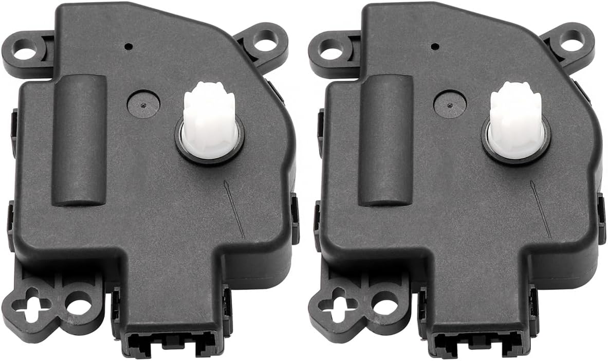 2PCS Air Door Actuator A/C HAVC Heater Blend Door Actuator Fit for 2009-2010 for Dodge for Ram 1500,2011-2012 for Ram for 1500,2011-2012 for Ram for 2500,2011-2012 for Ram for 3500 604-038