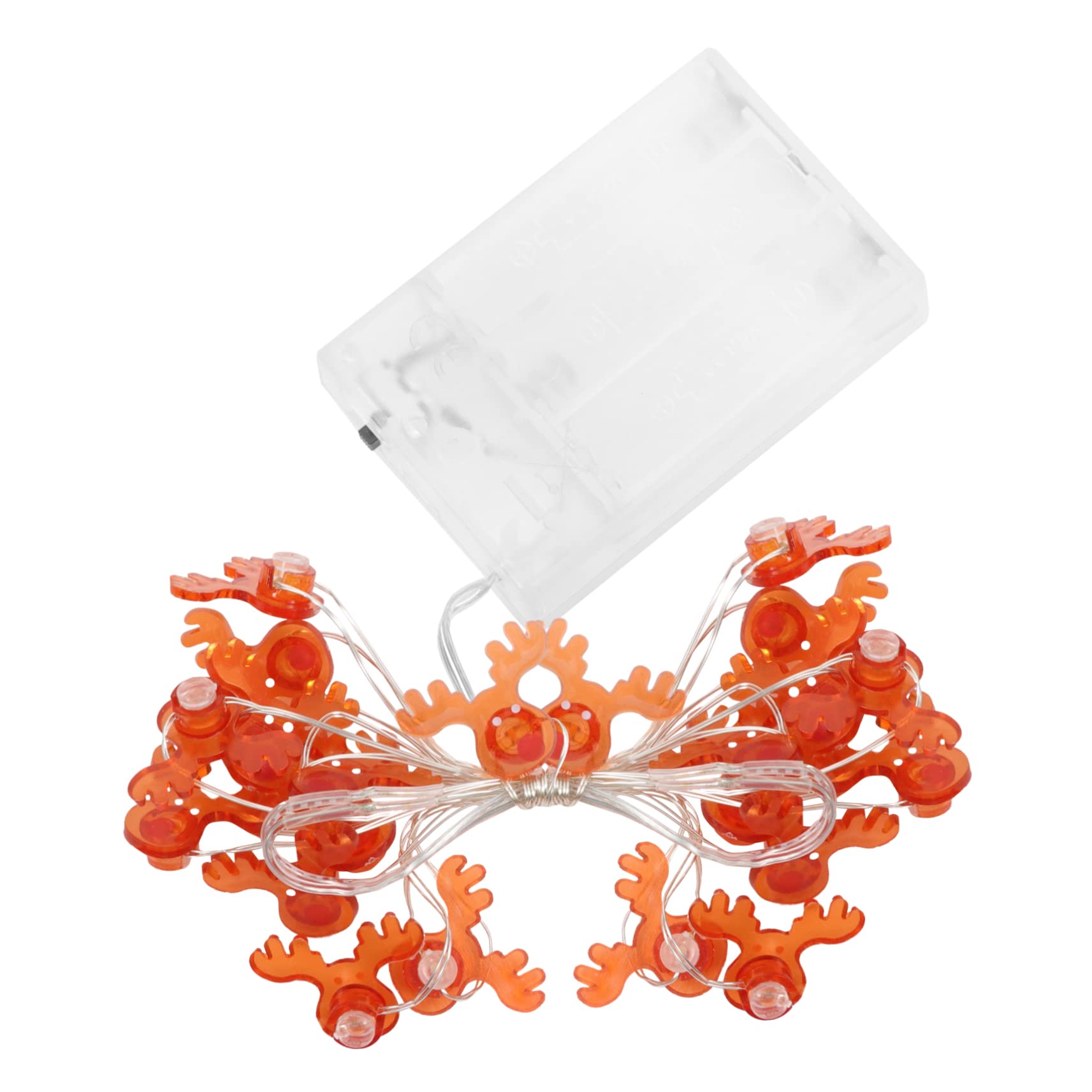 OFFSCH 1pc Copper Wire Light String Dangling Fairy Lights Christmas Decor Fashion Lamp LED Christmas Lights Christmas Lights Outdoor Twinkling Christmas Lights Christmas Elk Light Plastic