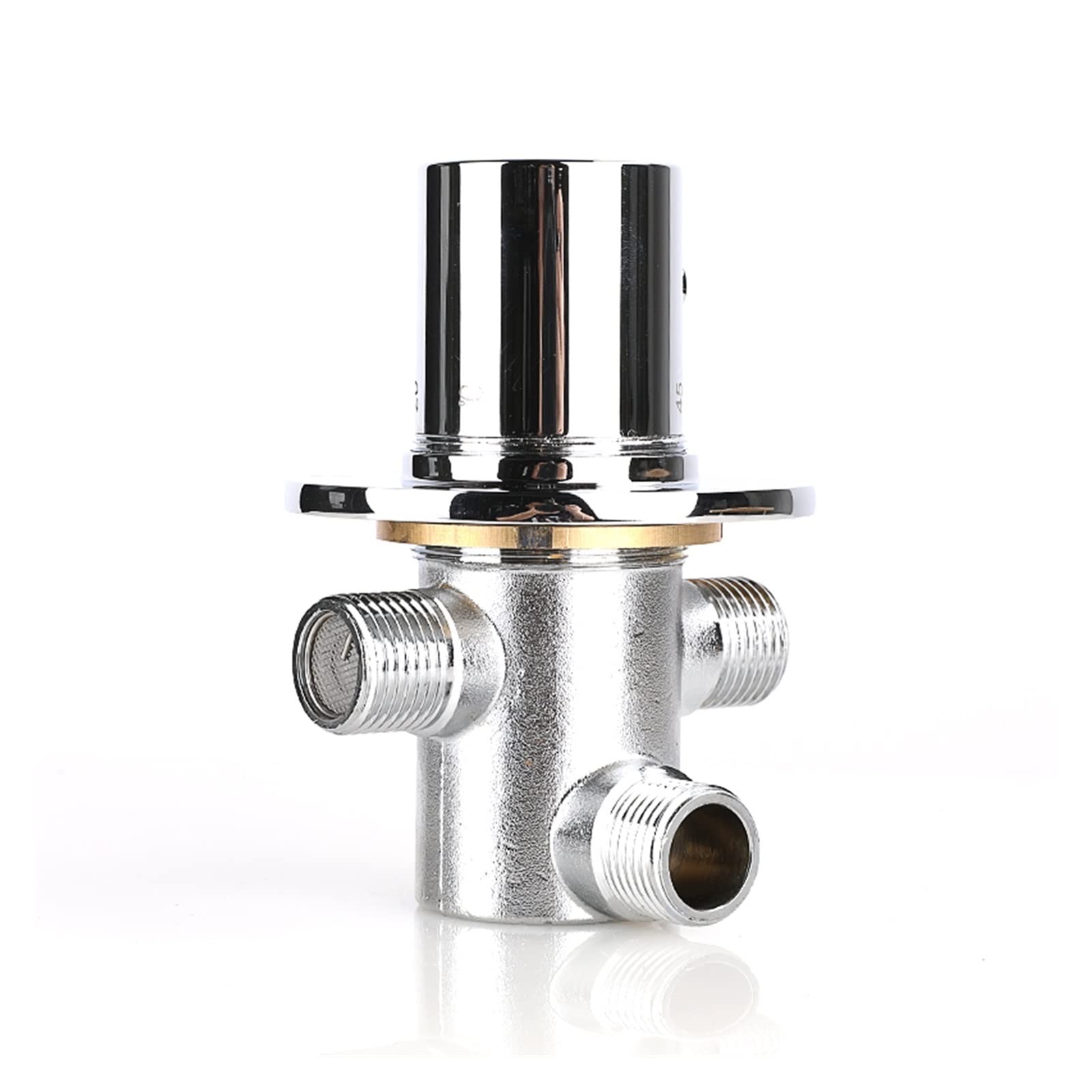 YANGQI yaoqijie DN15 Termostato de Mezcla termostática de latón sólido Grifo del termostato for el Sistema de Ducha Control de Temperatura del Agua Cromo Mejora en el hogar Lasting
