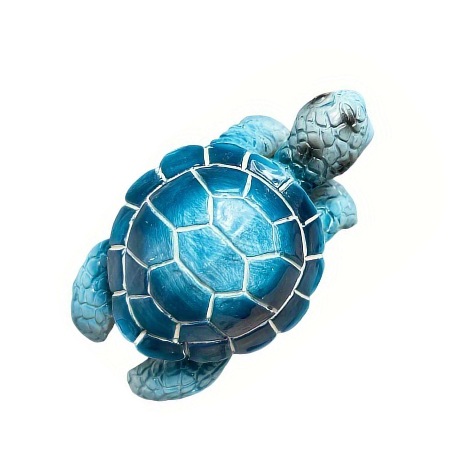 Hsioluted Whimsical Tortoises Figurine Planter, Resin Hanging Garden Outdoor Accent Ornaments for Pots and Home Decoration Garden Unique Pots Decoration