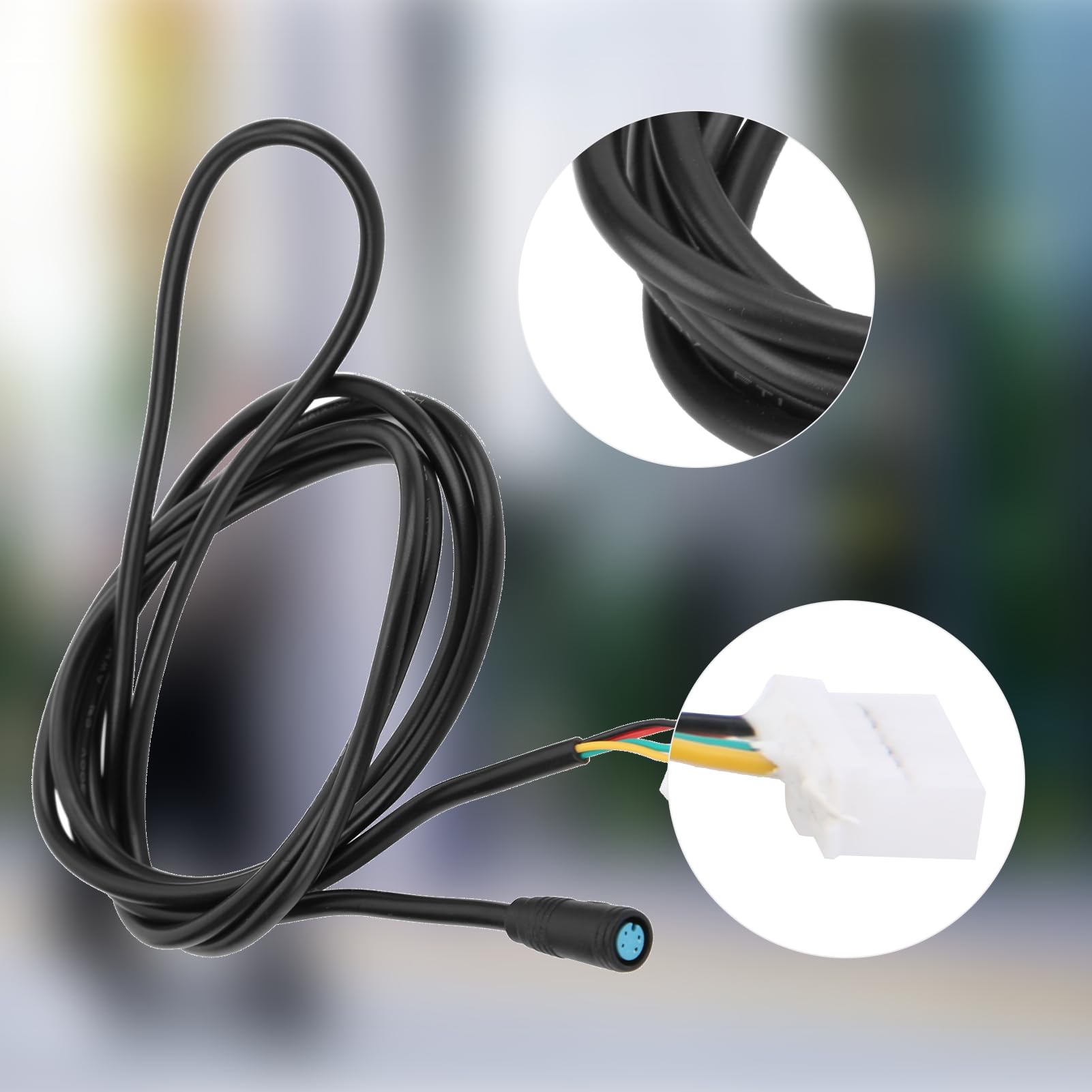 VGEBY Scooter Power Cable, Electric Scooter Power Cable Connection Line for G30/G30D Controller Meter G30 Parts Elcoline