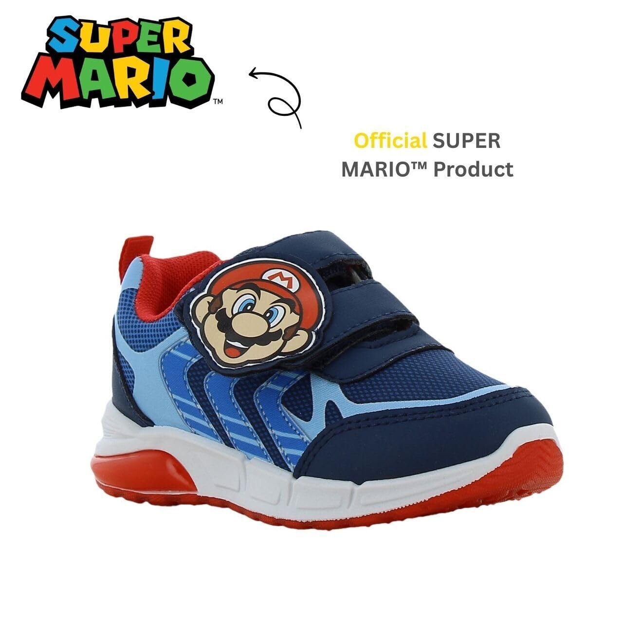 Leomil Super Mario Zapatillas Niño con Luces Deportivas