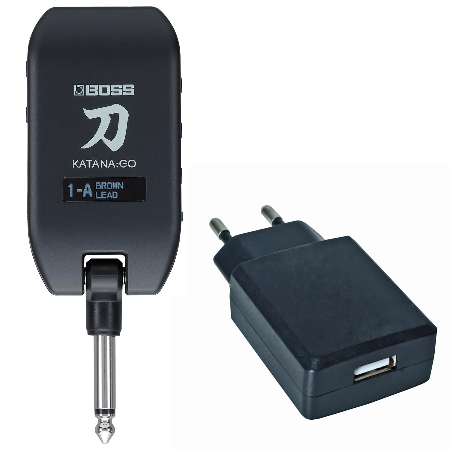 Boss Katana GO Amp Plug Kopfhörer-Verstärker + keepdrum BS510 Netzteil