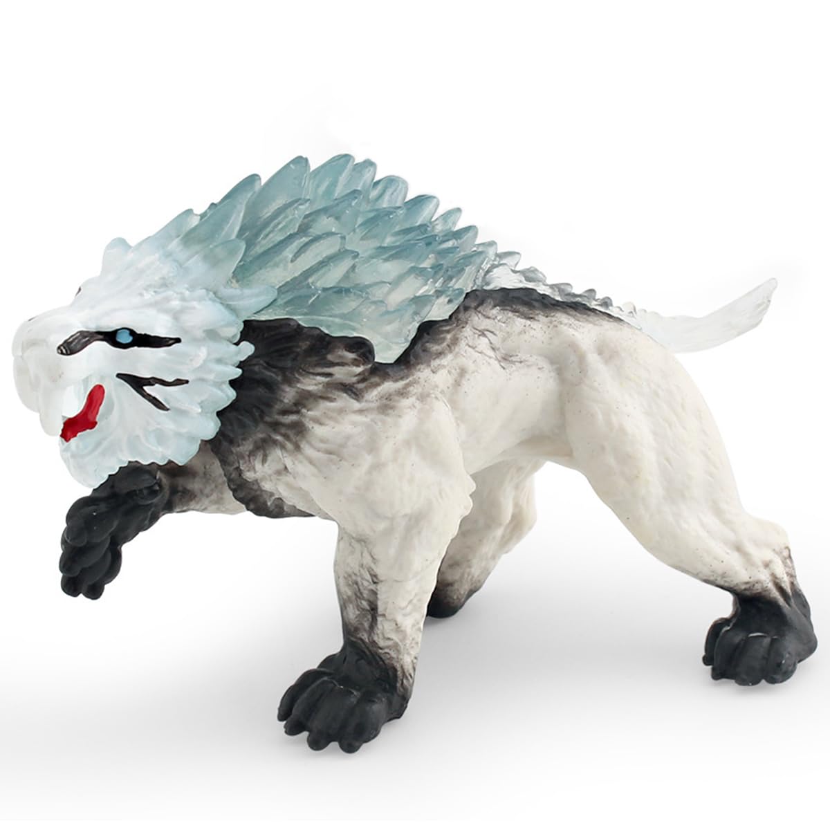 DYCHYPP Tiger with Saber Teeth Hand Painted Figurine Action Toy Collection for Children for Imagination Play Birthday Gift for Children From 3 Years