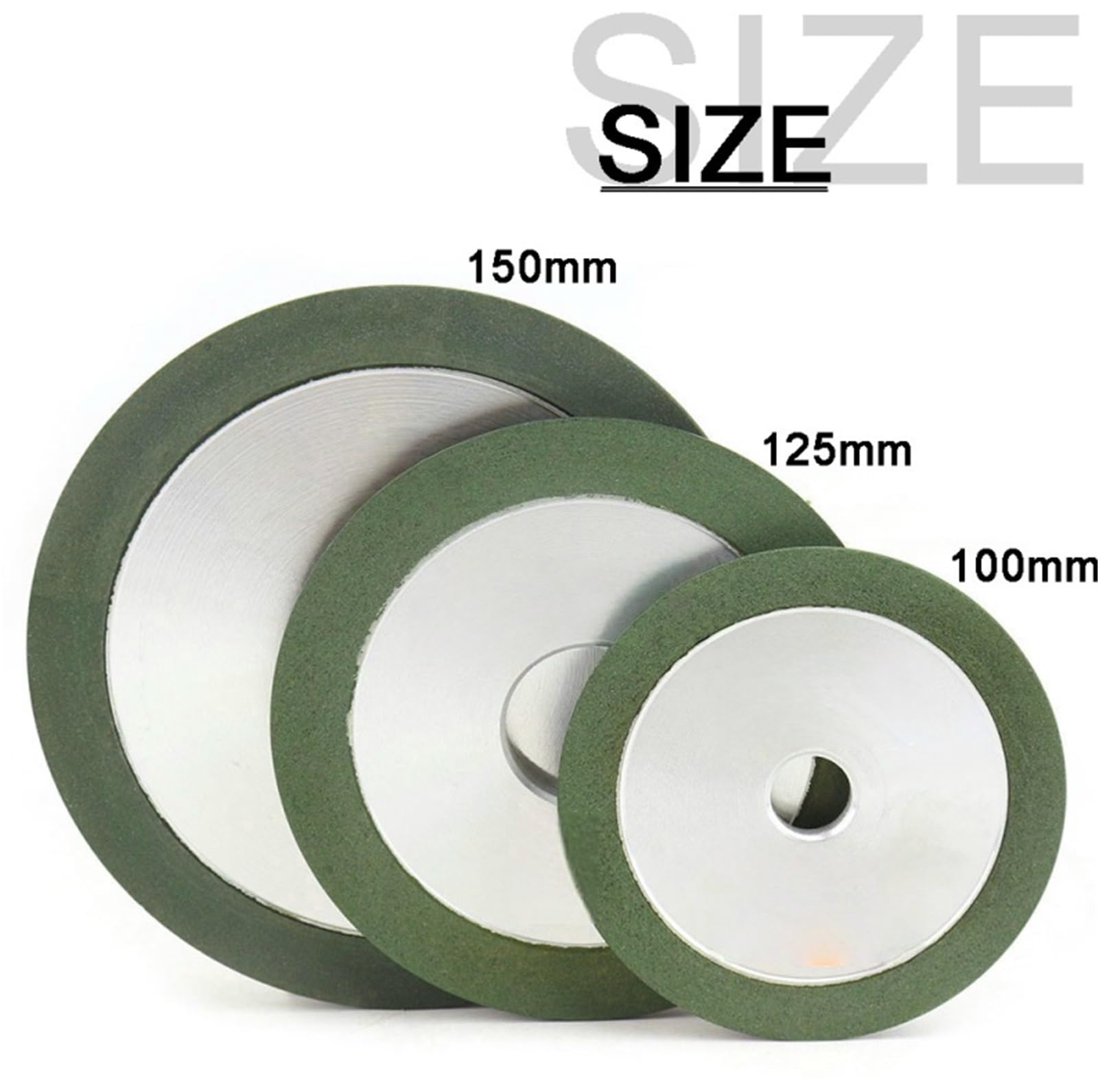 Mola diamantata Tazza di Rettifica Cerchio 125x32x15mm for Fresa In Acciaio Al Tungsteno Utensile for Affilare I Coltelli Smerigliatrice 1pc 150-400grit
