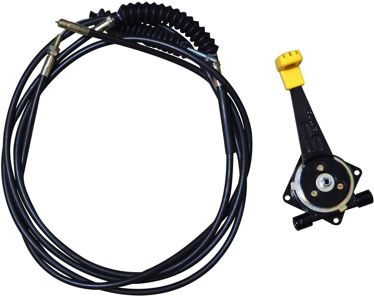 Kit de cable universal del acelerador para JCB – Conjunto de acelerador/acelerador, compatible con modelos 1600B, 214, 216, 217, 3C, 3CX, 3D, 3DX, 4C, 4CN y 4CX (cable del acelerador universal 4DX de