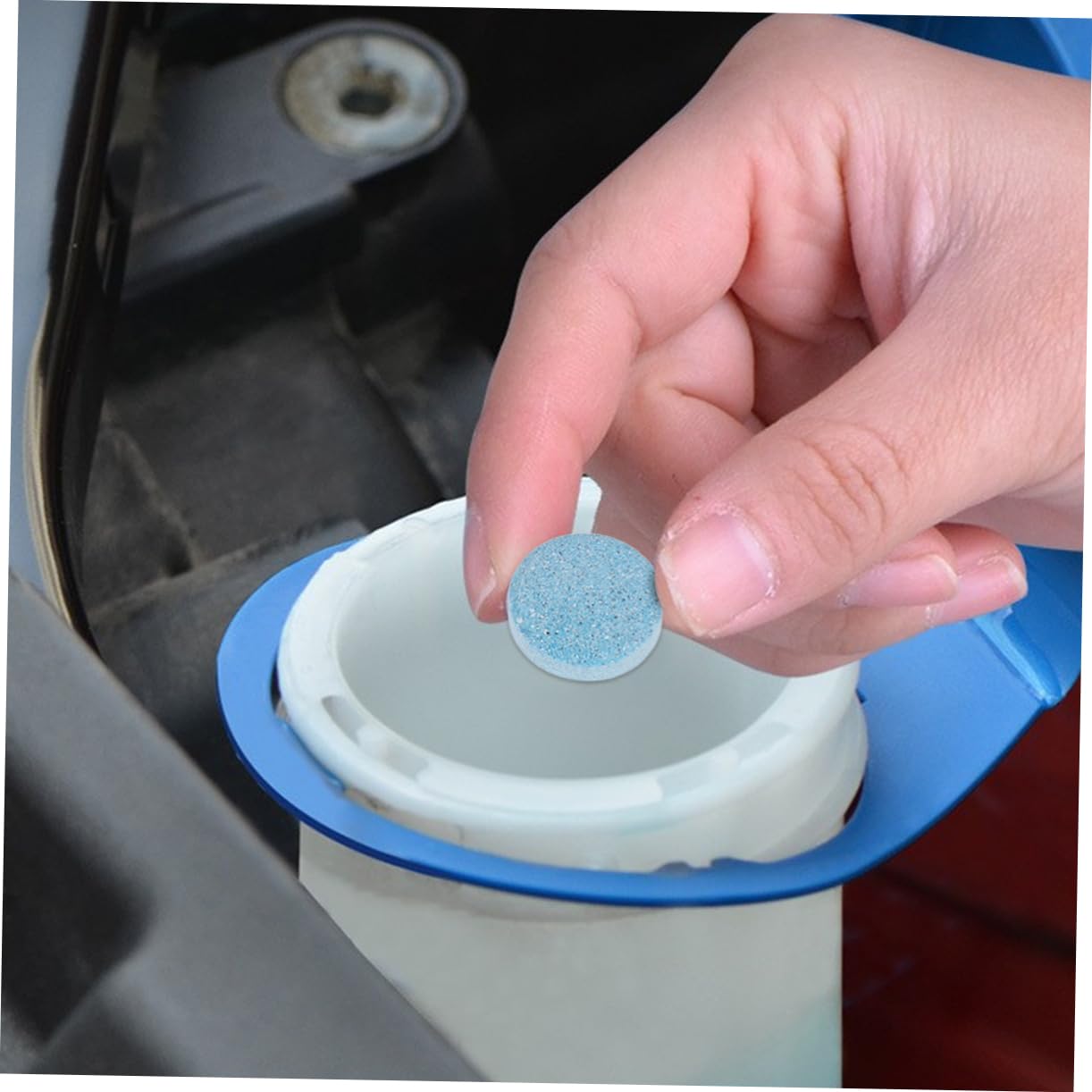 Beavorty 3 Set Di Compresse Effervescenti Per Il Lavaggio Del Parabrezza Dell'auto Accessori Per La Pulizia Dell'auto Plastica Nessun Congelamento 30 Pezzi * 3