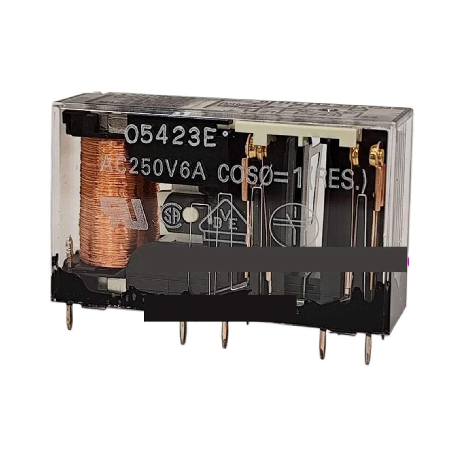 Relais G7SA-3A1B DC24V à contacts liés pour protection machine