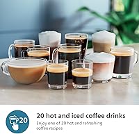 Vista 3 de PHILIPS Serie 5500 Máquina de café espresso totalmente automática, sistema de leche LatteGo, 20 variedades de café, pantalla táctil intuitiva