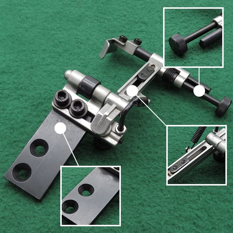 204 Side Device High Head Sewing Machine Hanging Sofa Factory Duerkopp Sewing Machine Accessories Locator Installation Base Gear - (Color: Khaki)