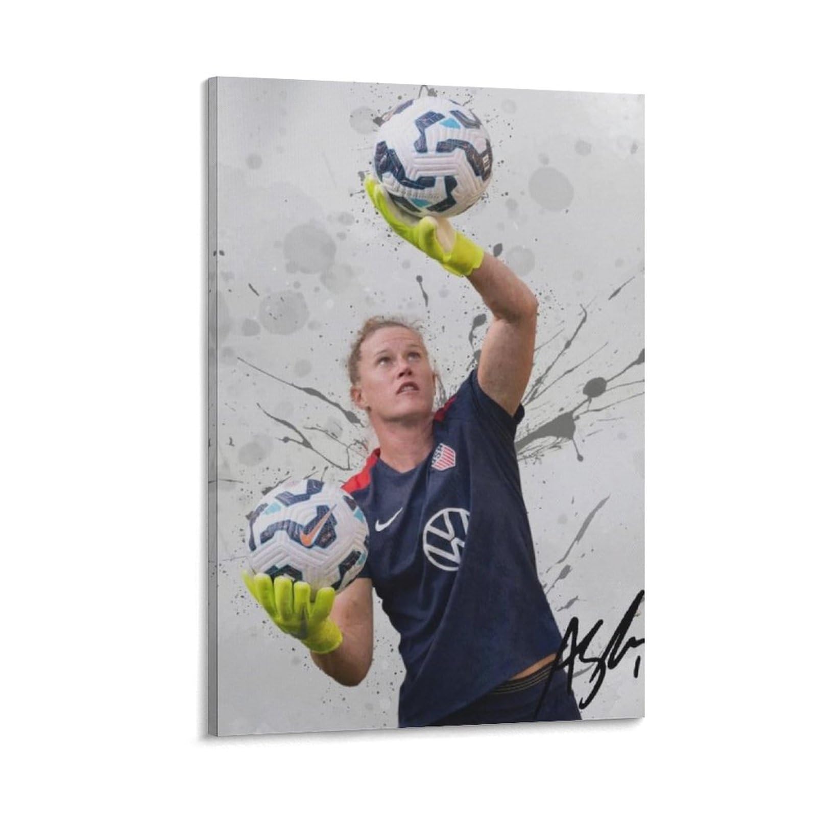 FCOIN Alyssa Naeher Canvas Poster Canvas Art Poster And Wall Art Picture Print Modern Family Decor Posters 16x24inch(40x60cm)