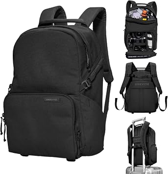 BREVITE Jumper Compact Camera Backpack 2026 Edition, Triple Black, 18L US, Jumper