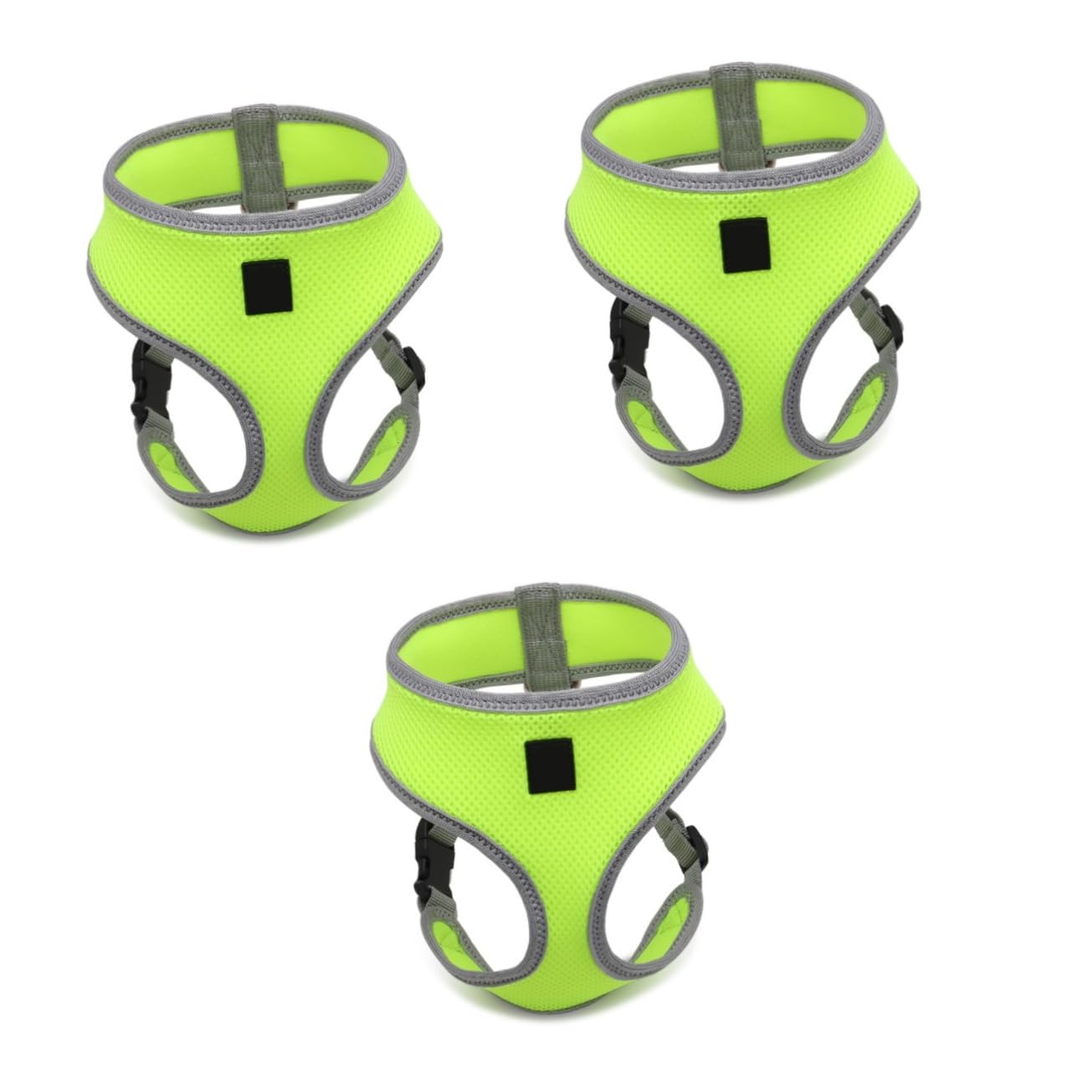 BESPORTBLE 3pezzi Pettorina Per e Fluorescente Accessorio Per e Allenamento Straps Per Domestici