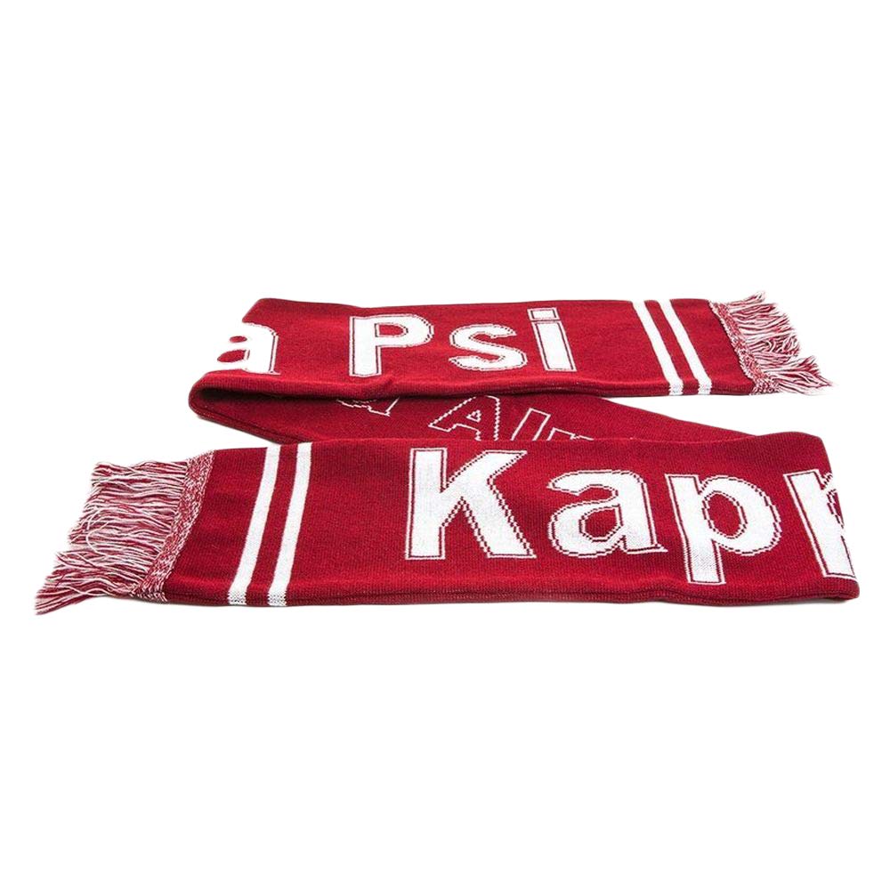Greekgear Kappa Alpha Psi Fraternity Knit Scarf Red/White
