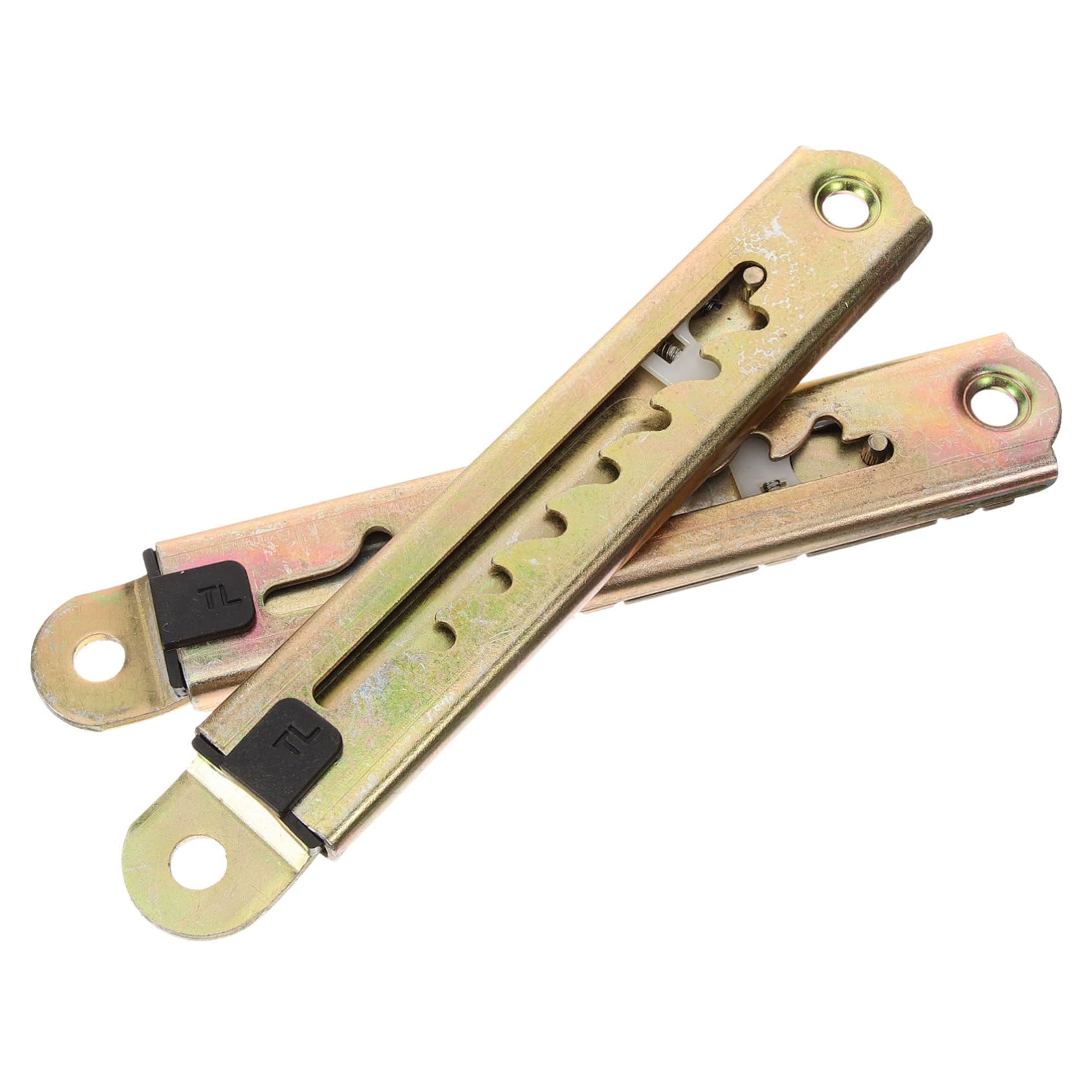SHINEOFI 4 Paia Regolatore Angolo In Piedi Stand Piccolo Supporto Da Scrivania Regolabile Accessori Per Ufficio a Casa Fascia Angolare Staffa Di Supporto Del Piano Di Lavoro Zinco