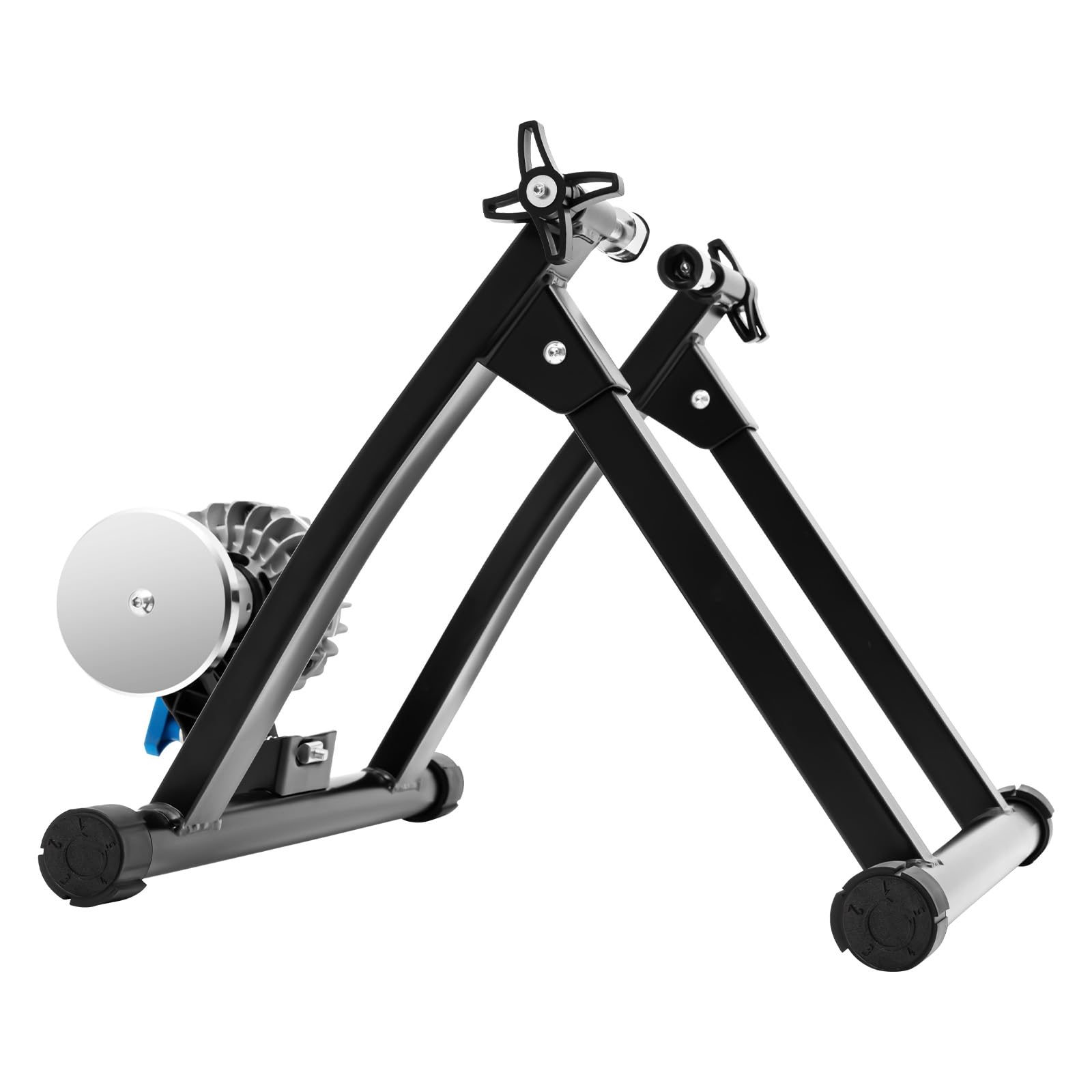 Entrenador de bicicleta de 26 – 29 pulgadas, para bicicleta de carretera, MTB, freno magnético, ejercicio estacionario, 150 kg de capacidad de carga, entrenador de bicicleta