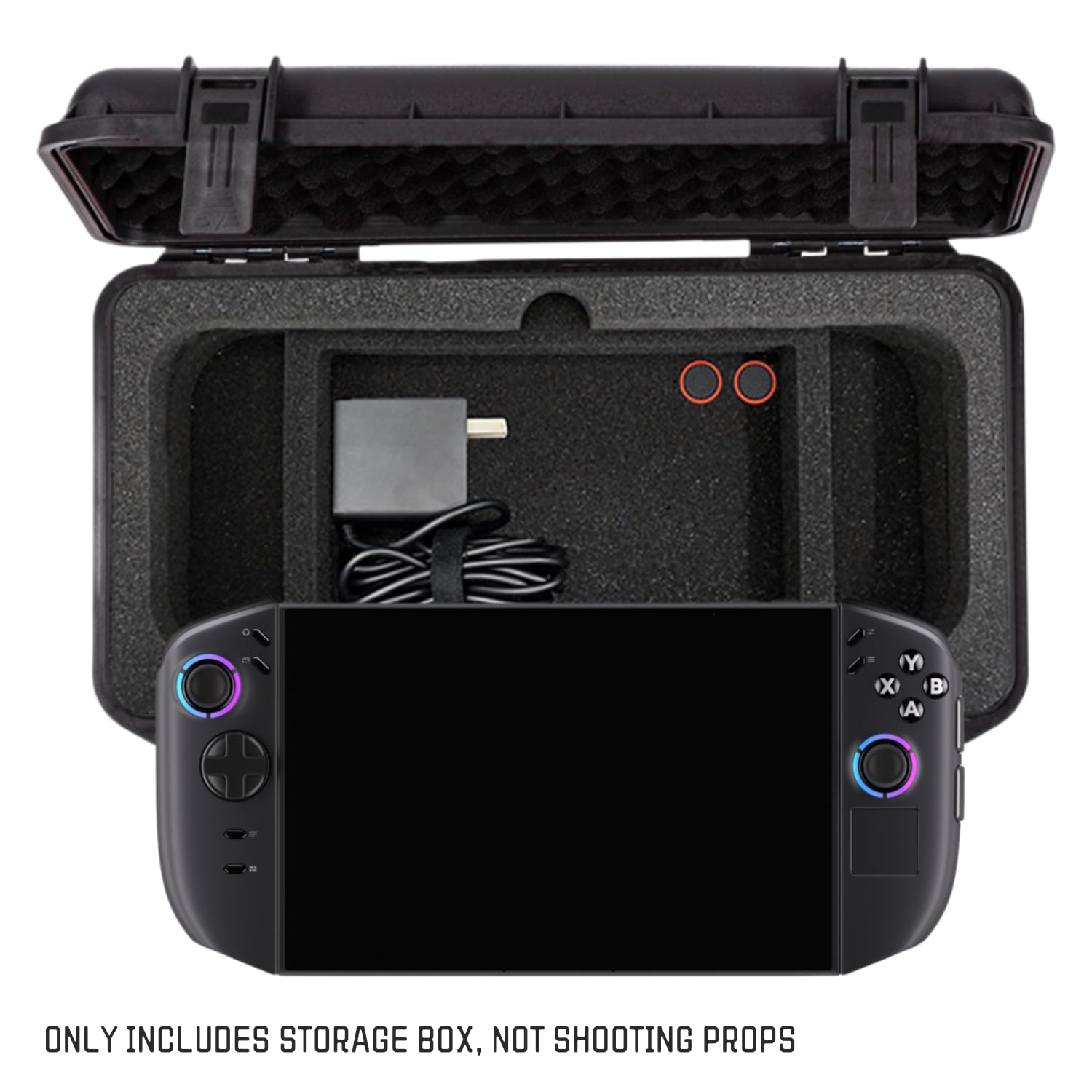 Luck&Link Carrying Bag Caase for Legion Go 2 - Hard Waterproof Case for Legion Go 2, Controllers, Docking Station & Accessories - Large Capacity - Windows - 3