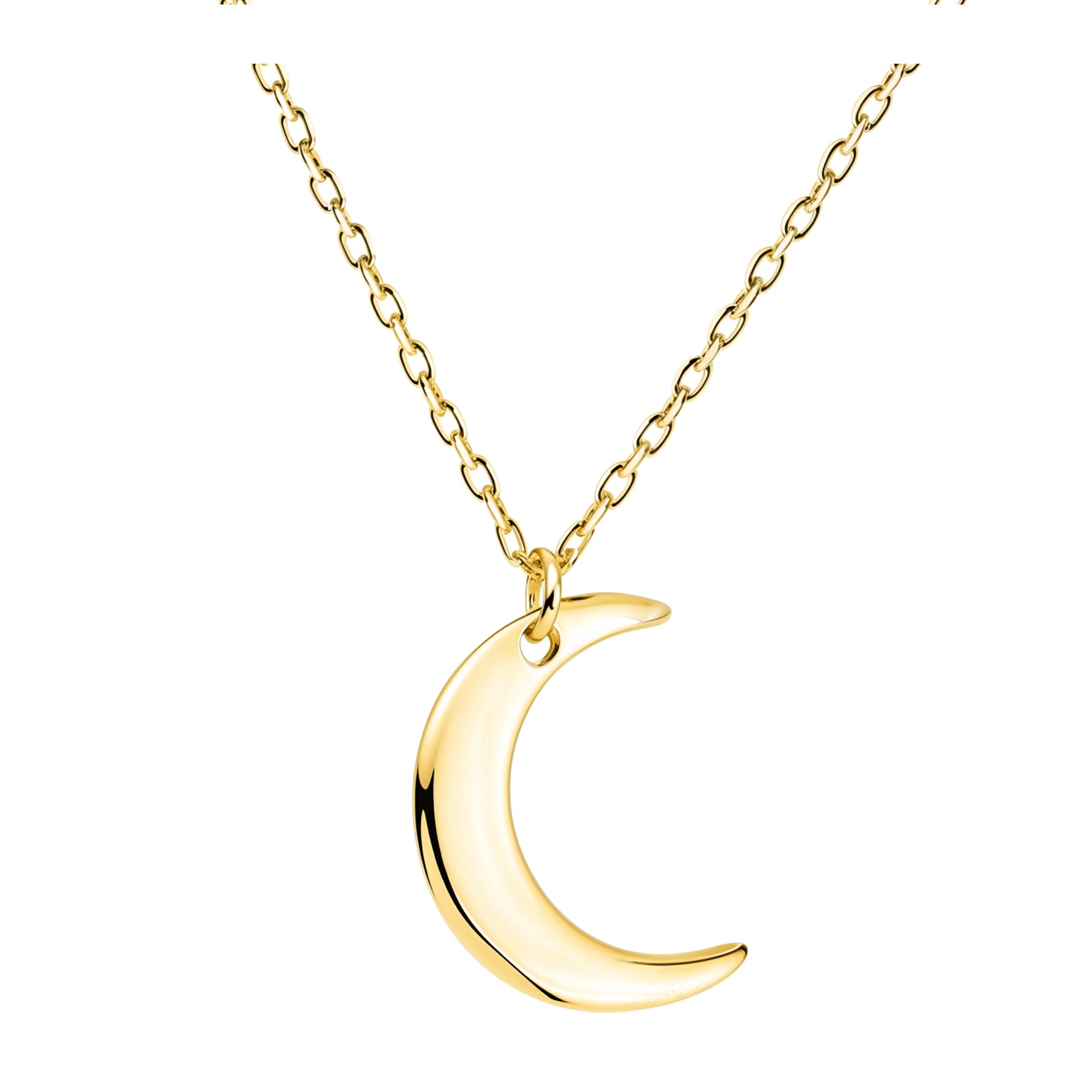 Sofia Milani - Collar para Mujeres en Plata de Ley 925 - Colgante de Luna