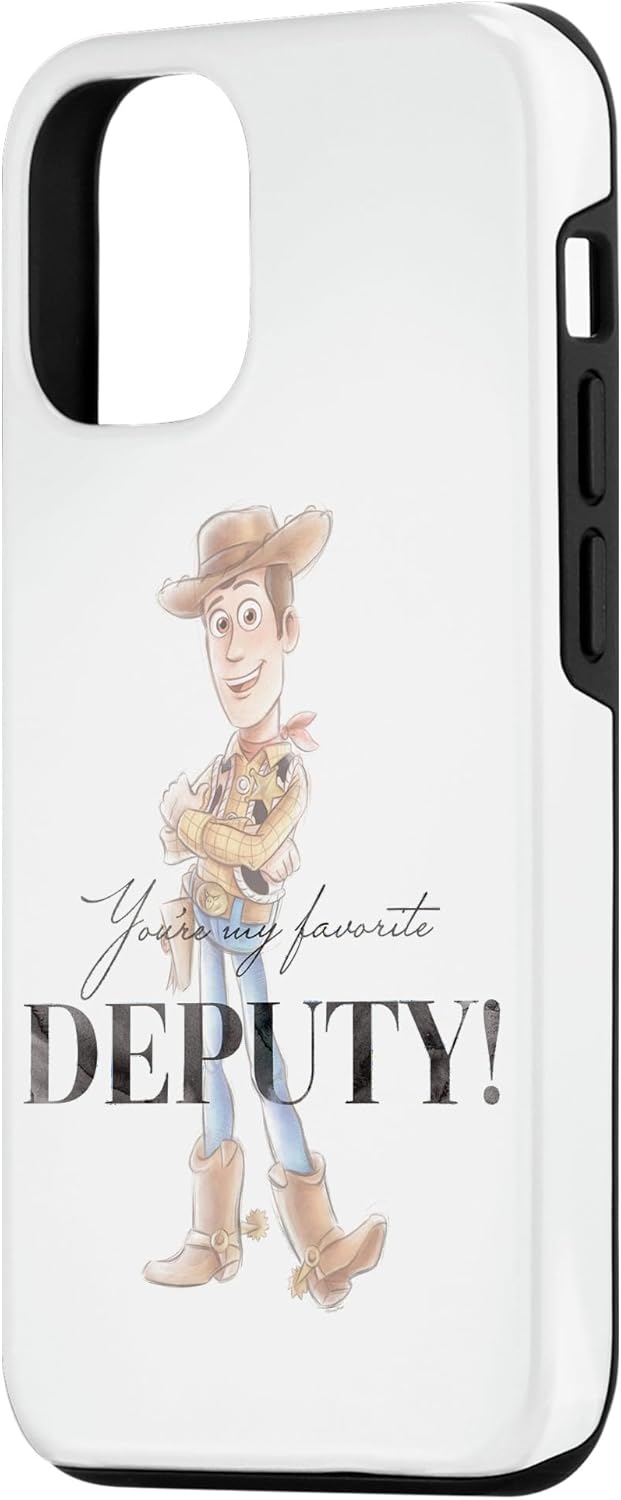 Disney 100 and Pixar's Toy Story Woody My Favorite Deputy Case for iPhone 12/12 Pro