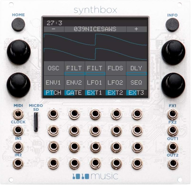 1010 Music Synthbox - Polyphonic Synthesizer Module - Eurorack Modular Synthesizer