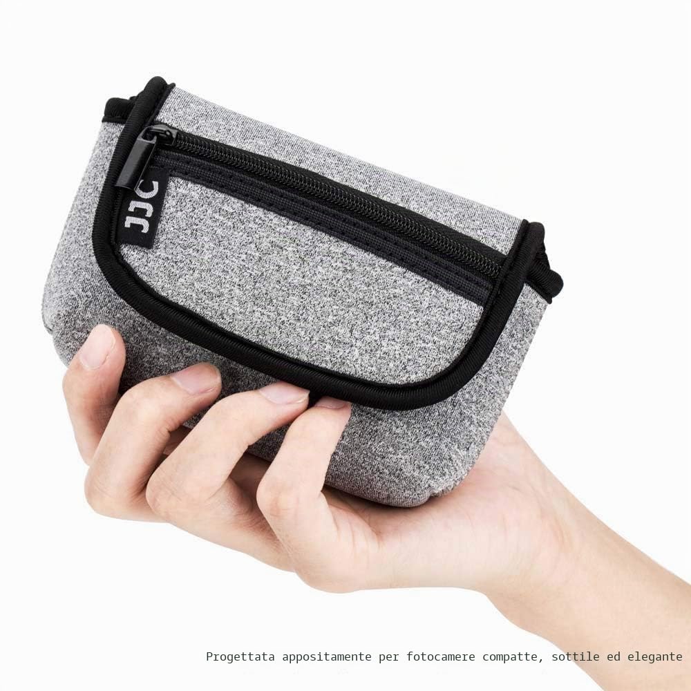 JJC custodia per fotocamera Sony Z-V1 RX100 III IV V VA VI VII HX90V HX90 HX60V HX60 / Panasonic Lumix DmC TZ80 TZ70 / Canon SX620 SX720 SX730 SX740 G7X Mark II/Ricoh JJC custodia per fotocamera Sony Z-V1 RX100 III IV V VA VI VII HX90V HX90 HX60V HX60 / Panasonic Lumix DmC TZ80 TZ70 / Canon SX620 SX720 SX730 SX740 G7X Mark II/Ricoh