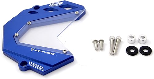 Arashi Cubierta protectora de cadena de piñón delantero para Yamaha MT09 FZ09 2013-2020 Accesorios de motocicleta CNC aluminio azul MT-09 FZ-09 MT
