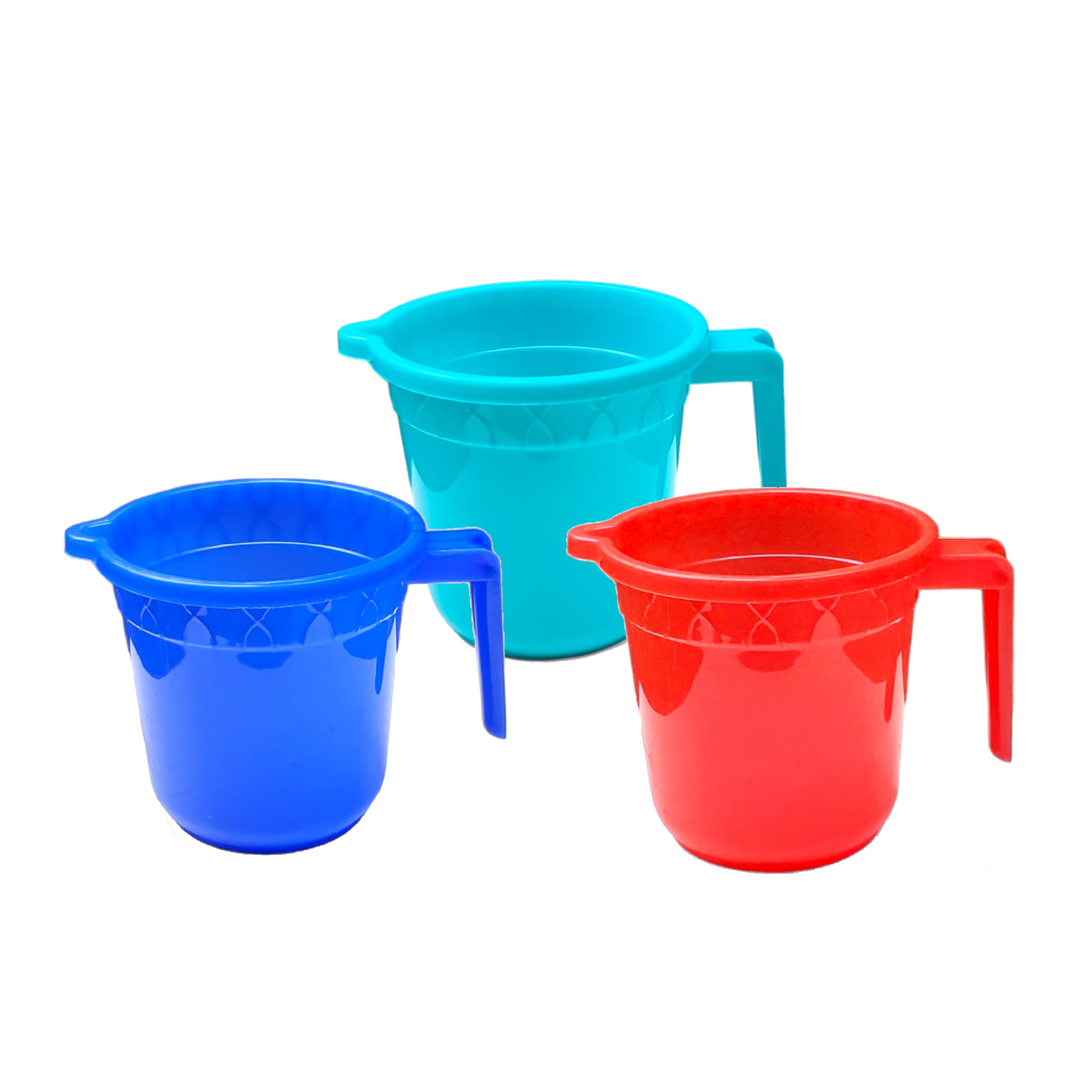 Plastic Bathroom Mug (Pack of 3)-image-43