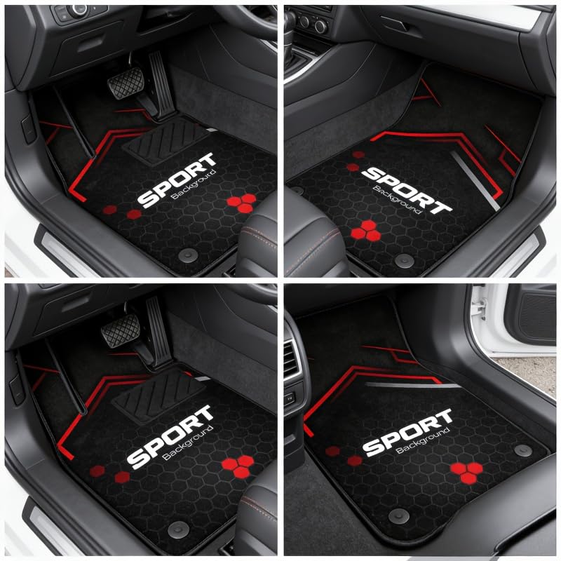 Alfombrillas para Renault Clio 5 2019-2024 juego de 4 piezas a medida para suelo 7