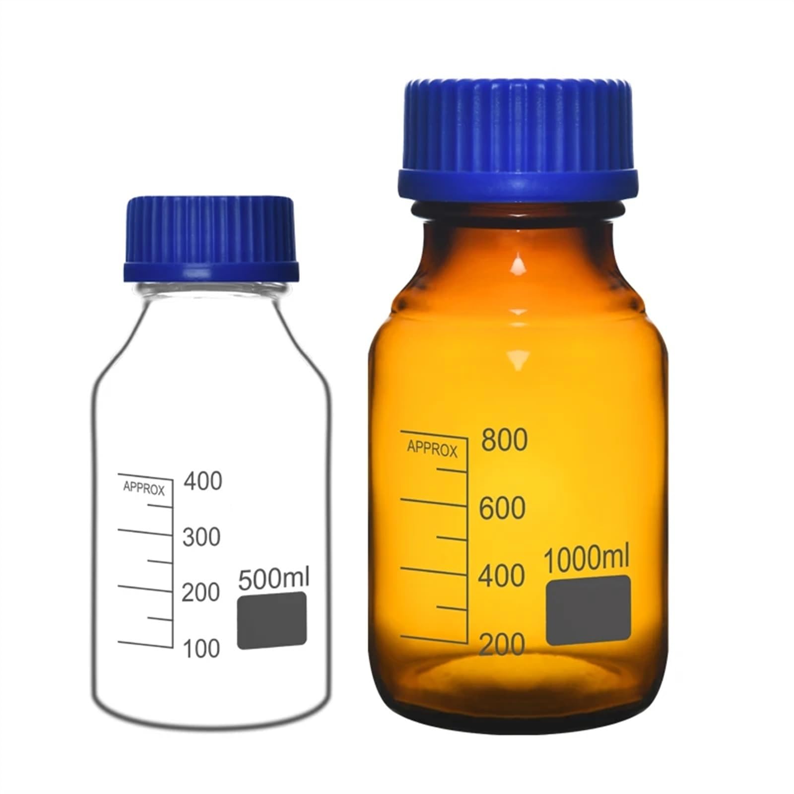 Butelka na odczynniki, Butelka z odczynnikiem 100 ml-1000 ml, waga laboratoryjna, szczelna, różne rozmiary(250ml)