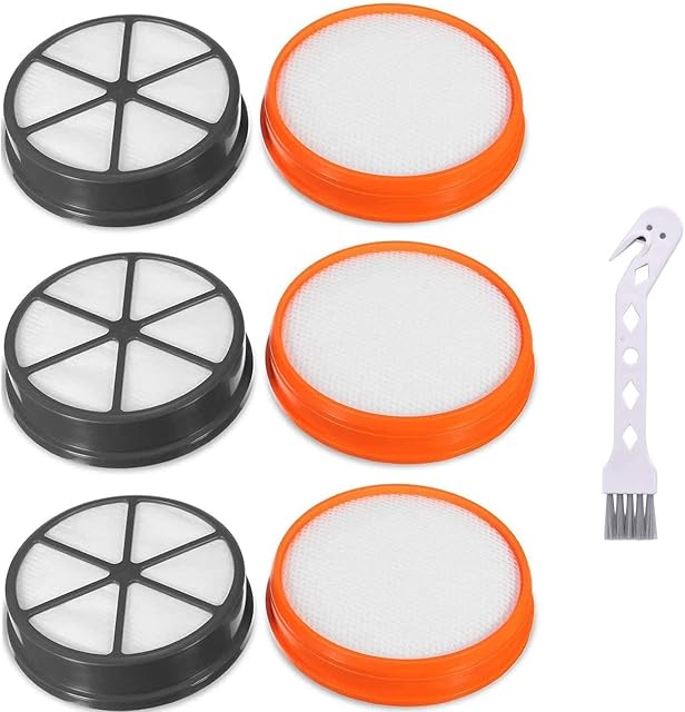 Artraise Type 90 Filters for Vax Mach Air Lift Stretch Pet Max Hoover Vacuum Cleaner, 3 Pack Premium Pre & Post Motor HEPA Filter Set Replacement Kit for Vax