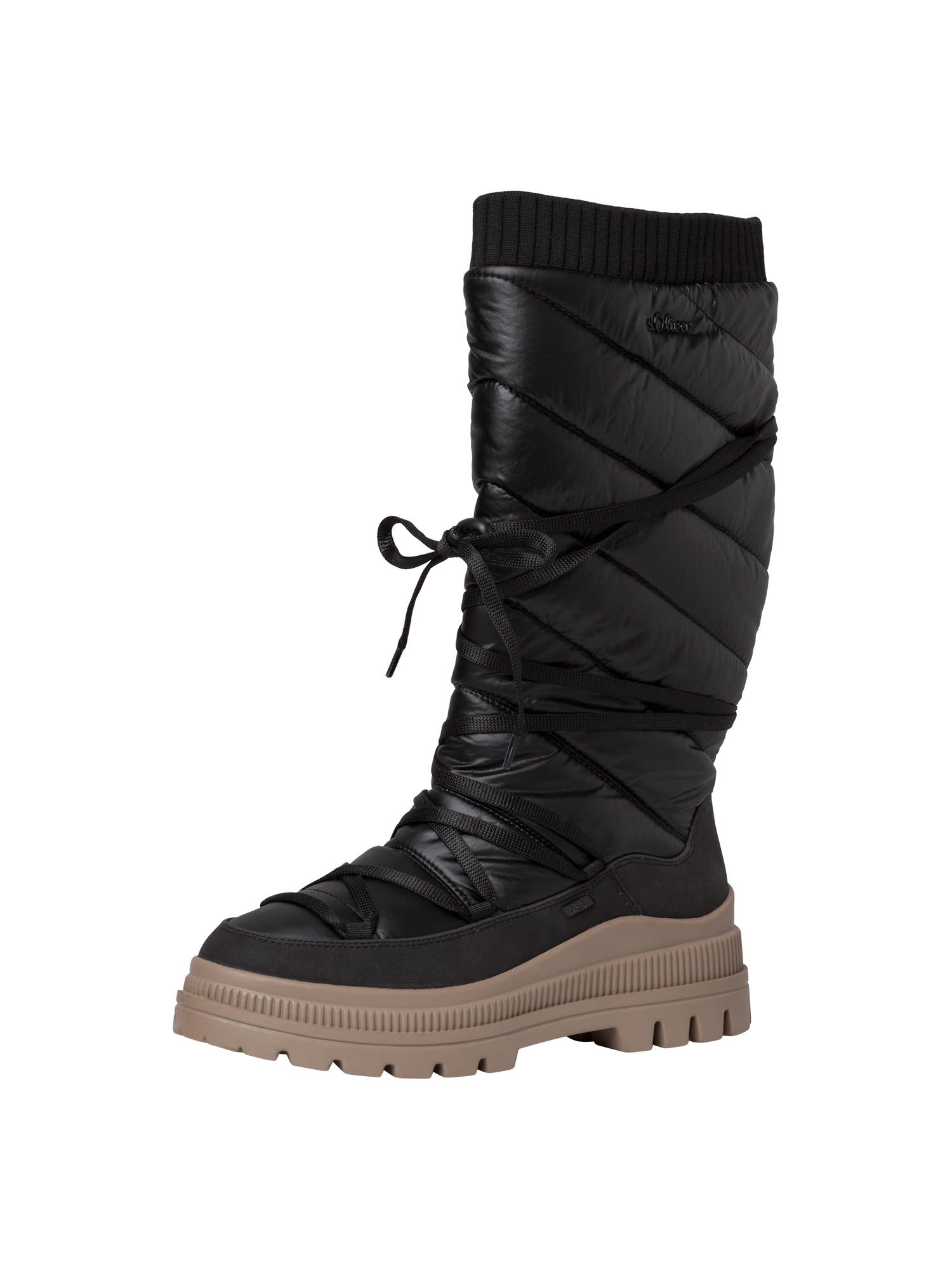 s.Oliver Women's 5-26504-41 Snow Boots, black, 5 UK