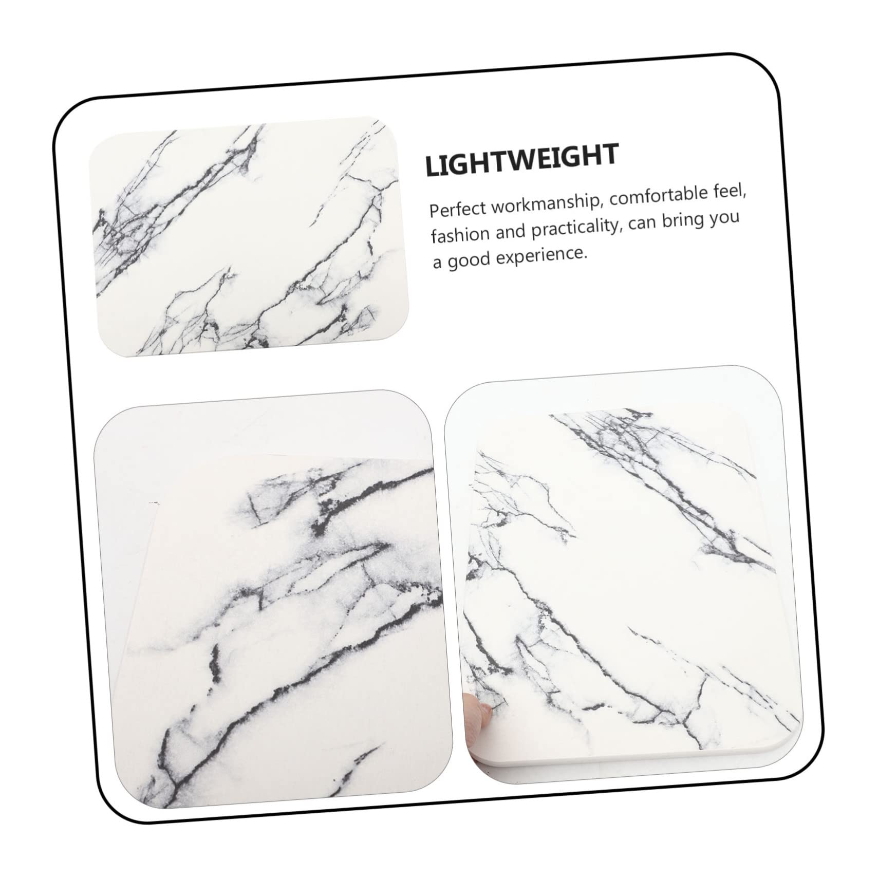 Cabilock Tapis de Sol Diatomite Effet Marbre Antidérapant pour Salle de Bain Absorbant et Décoratif