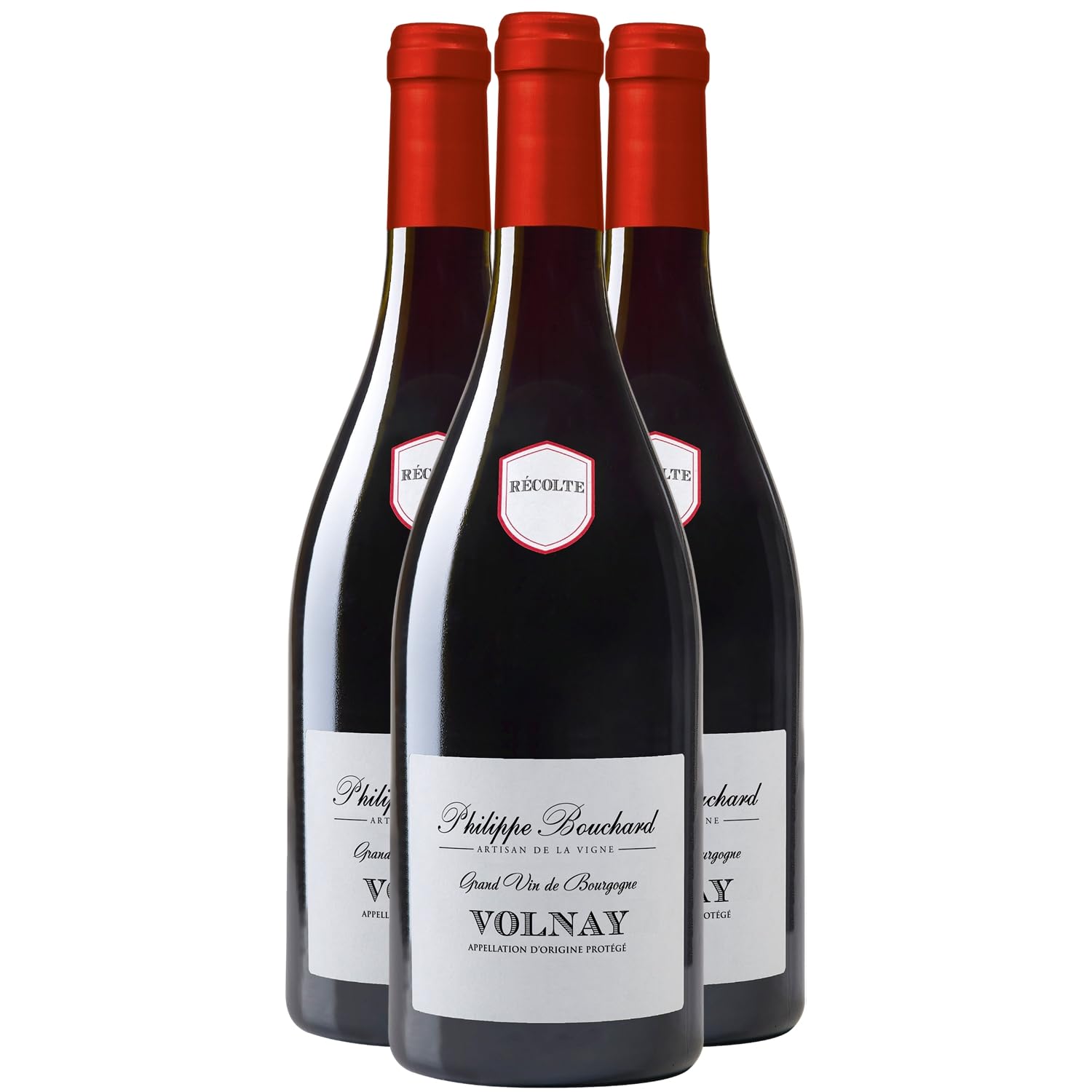 Volnay - Rouge 2022 - Philippe Bouchard - Vin Rouge de Bourgogne (3x75cl)