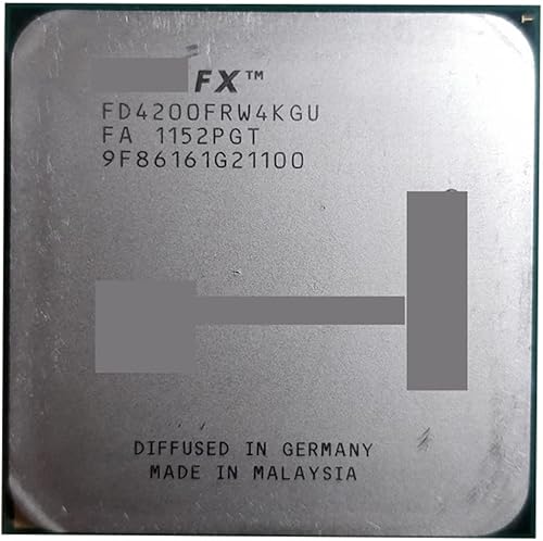 CPU Fx-Series FX-4200 FX 4200 3.3 GHz Quad-Core Prosesor CPU K-en-zo Soket AM3 + 1 Pesanan Responsive and Powerful