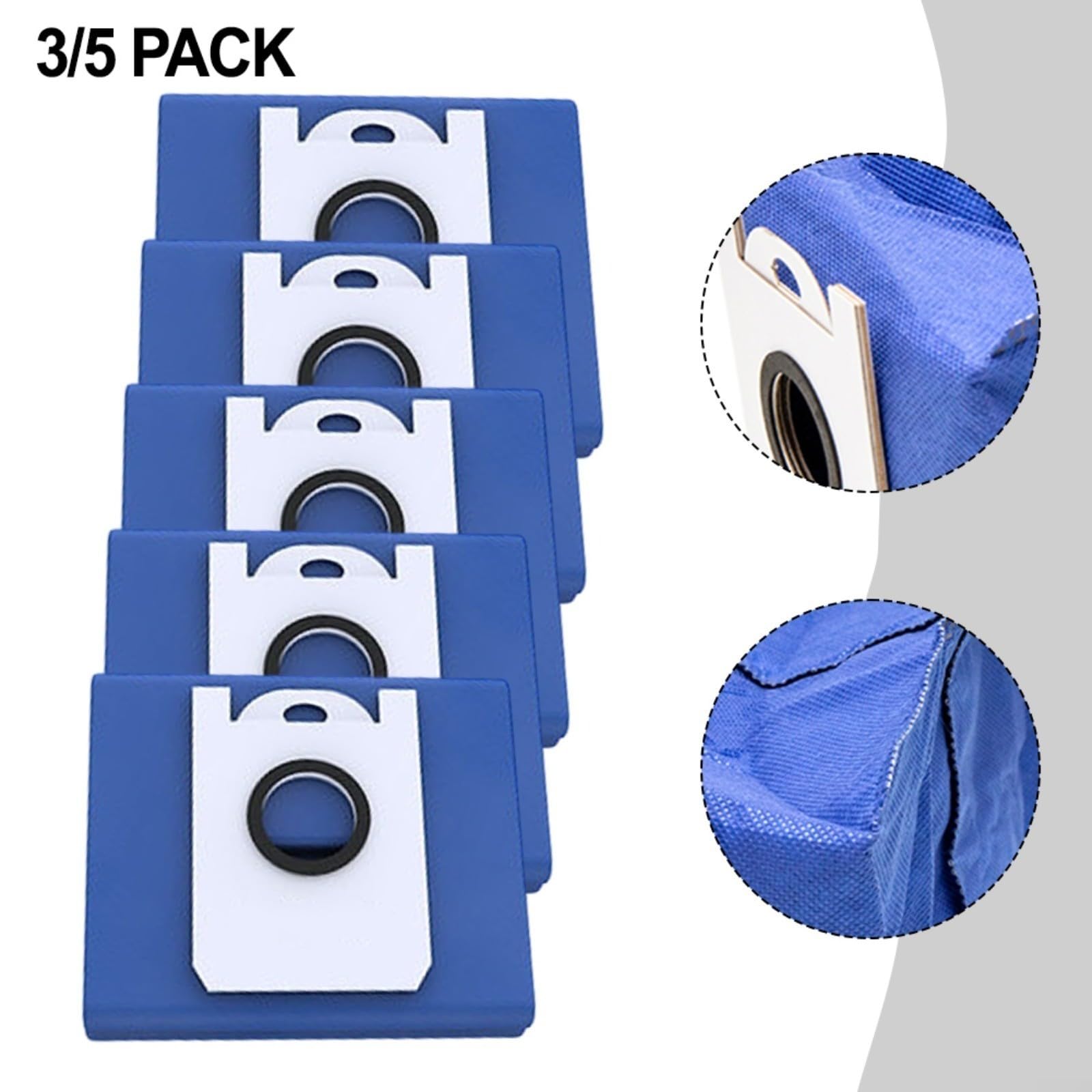 BObsweep - Bolsas de polvo para robot aspirador Ultra-Vision, bolsas de polvo de gran capacidad de 4,6 L, bolsas de polvo desechables de repuesto (paquete de 10)