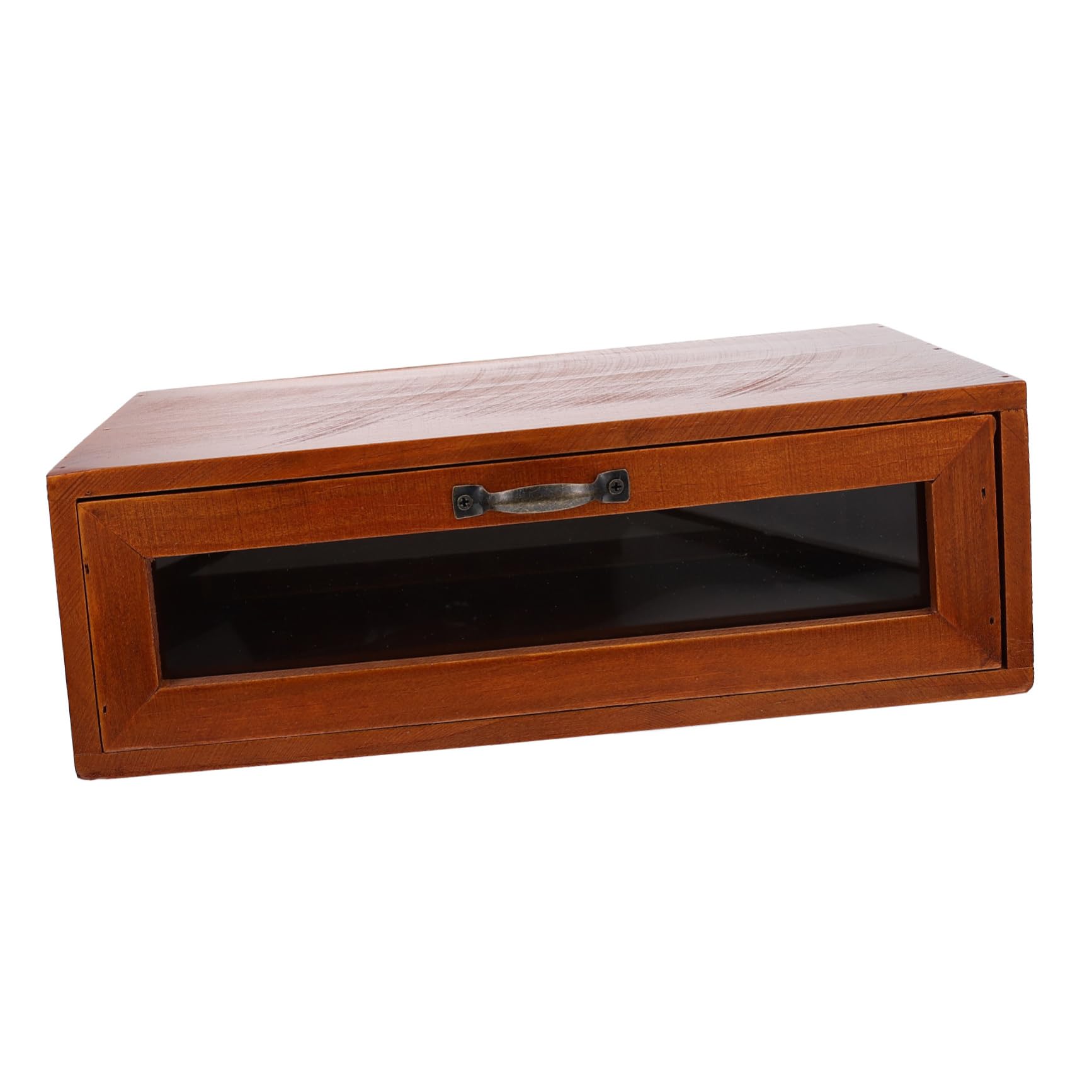 Homoyoyo Caja De Almacenamiento De Madera Retro Organizador De Papelería Para Escritorio Caja Para Guardar Cosméticos Estuche Tipo De