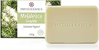 PHYTOTERAPICA - Sabonete de Melaleuca e Gergelim - Aromaterapia - Hidrata a pele, produz intensa limpeza corporal, acalma e atenua a vermelhidão da pele com acne - Vegano, Cruelty-free - 100g