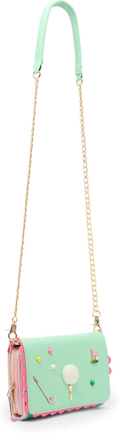 Betsey Johnson Gone Clubbing Wallet Crossbody
