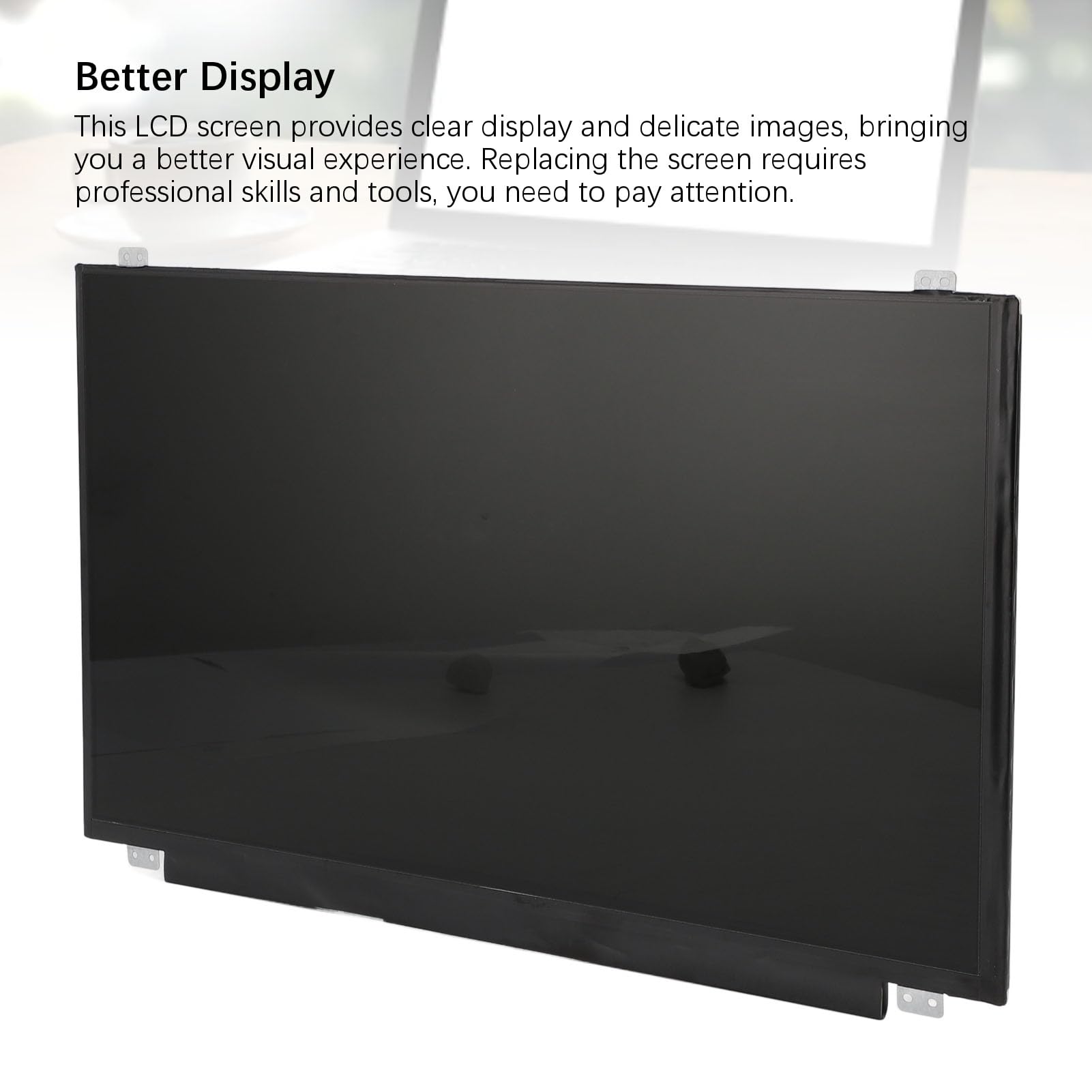 CHICIRIS Schermo LCD Lucido da 15,6 Pollici per Riparazione Laptop, Risoluzione HD 1366x768, Modello NT156WHM-N32, Ideale per Lavoro e Studio
