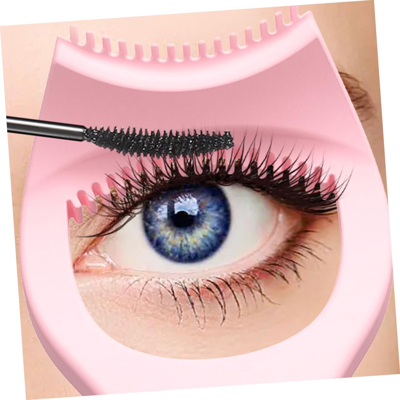Healeved 8pièces Applicateurs Silicone Pour Eyeliner Outils De Maquillage Réutilisables Et Faciles à Nettoyer Idéaux Pour De Maquillage Yeux