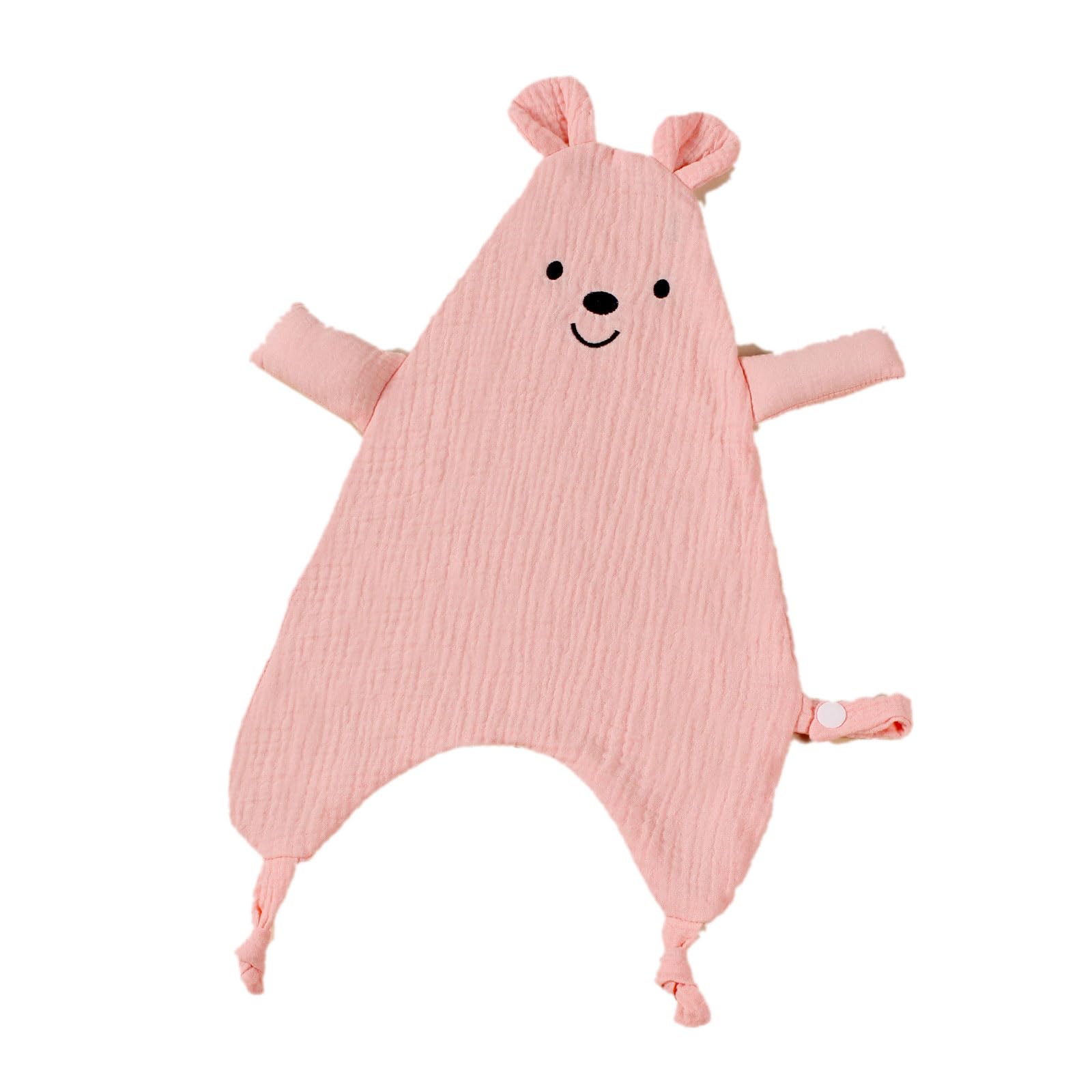 Colorful Four-Layer Muslin Baby Comforter Cotton Newborn Security Blanket With Animal For Boys Girls