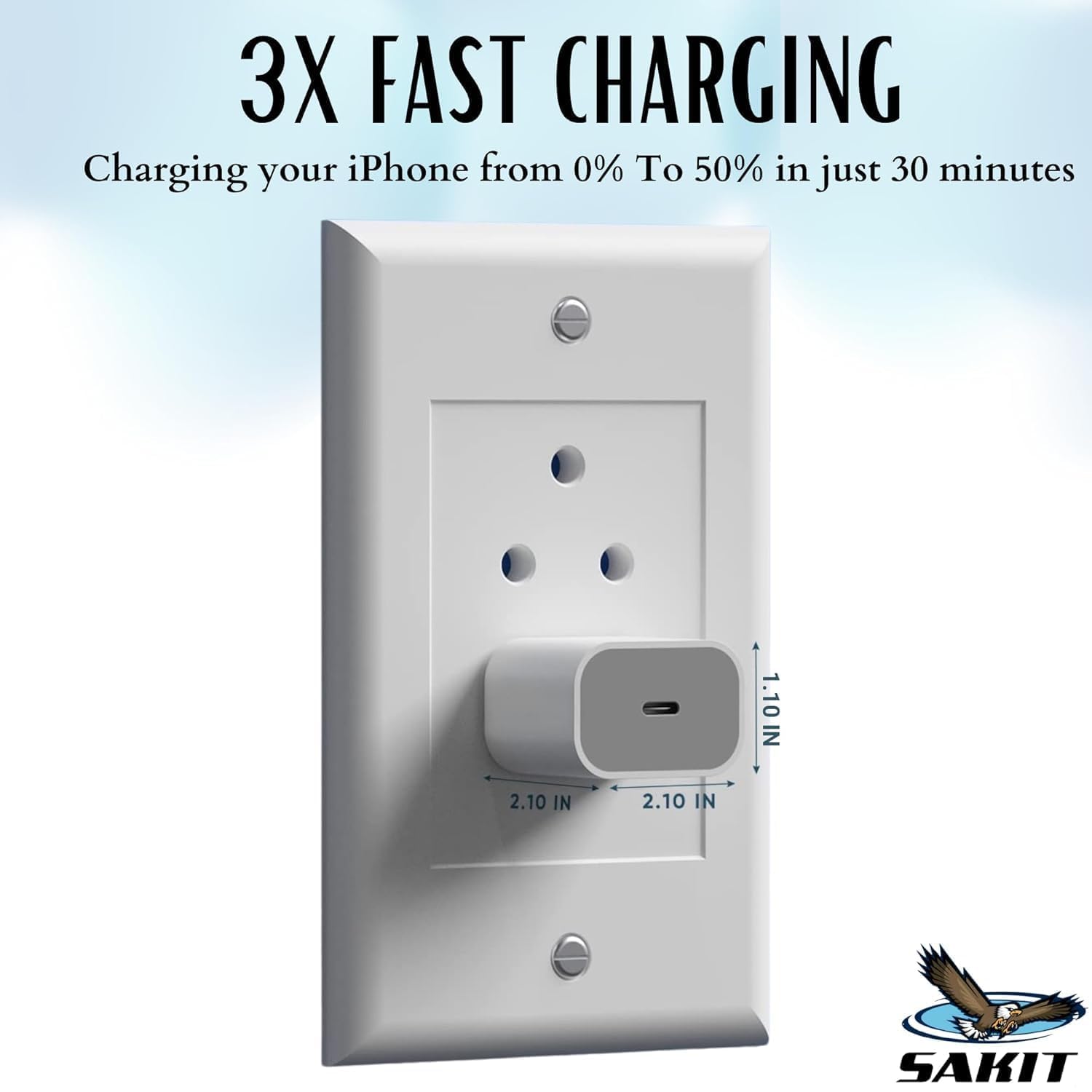 RAVIAD 20W Original (MFi-Certified) Super Fast Charger Adapter Compatible with iPhone 17 Pro Max/17 Pro/17 Air/17, iPhone 16 Pro Max/16 Pro/16 Plus/16 & 15/14/13/12/11/X/8 Series by Sakit — Amazon image 5