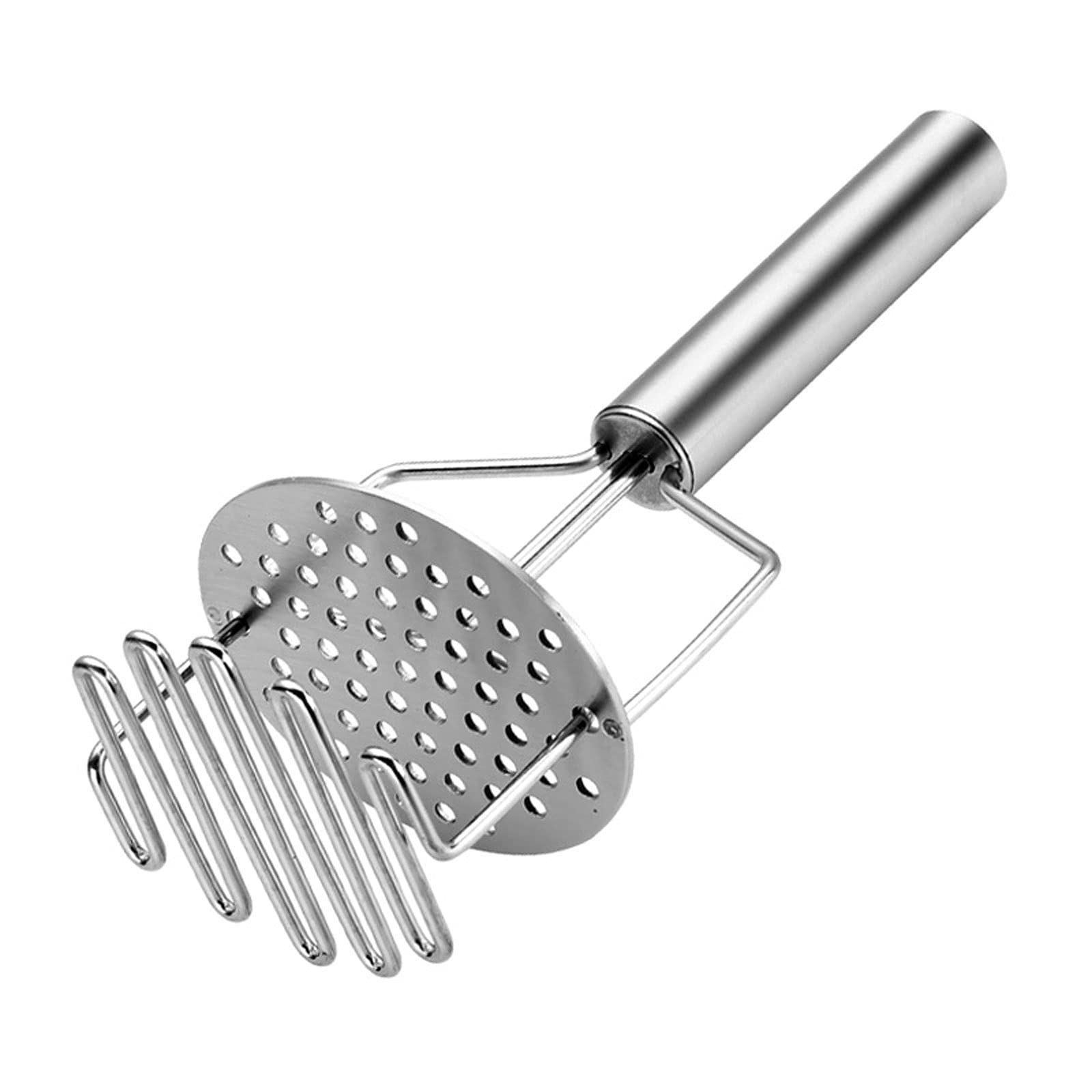 Schiacciapatate Schiacciapatate Ricer in Acciaio Inossidabile Doppia pressa per purea di Cibo Pressa Manuale Ricer per Patate Alimenti per Verdure Utensile da Cucina