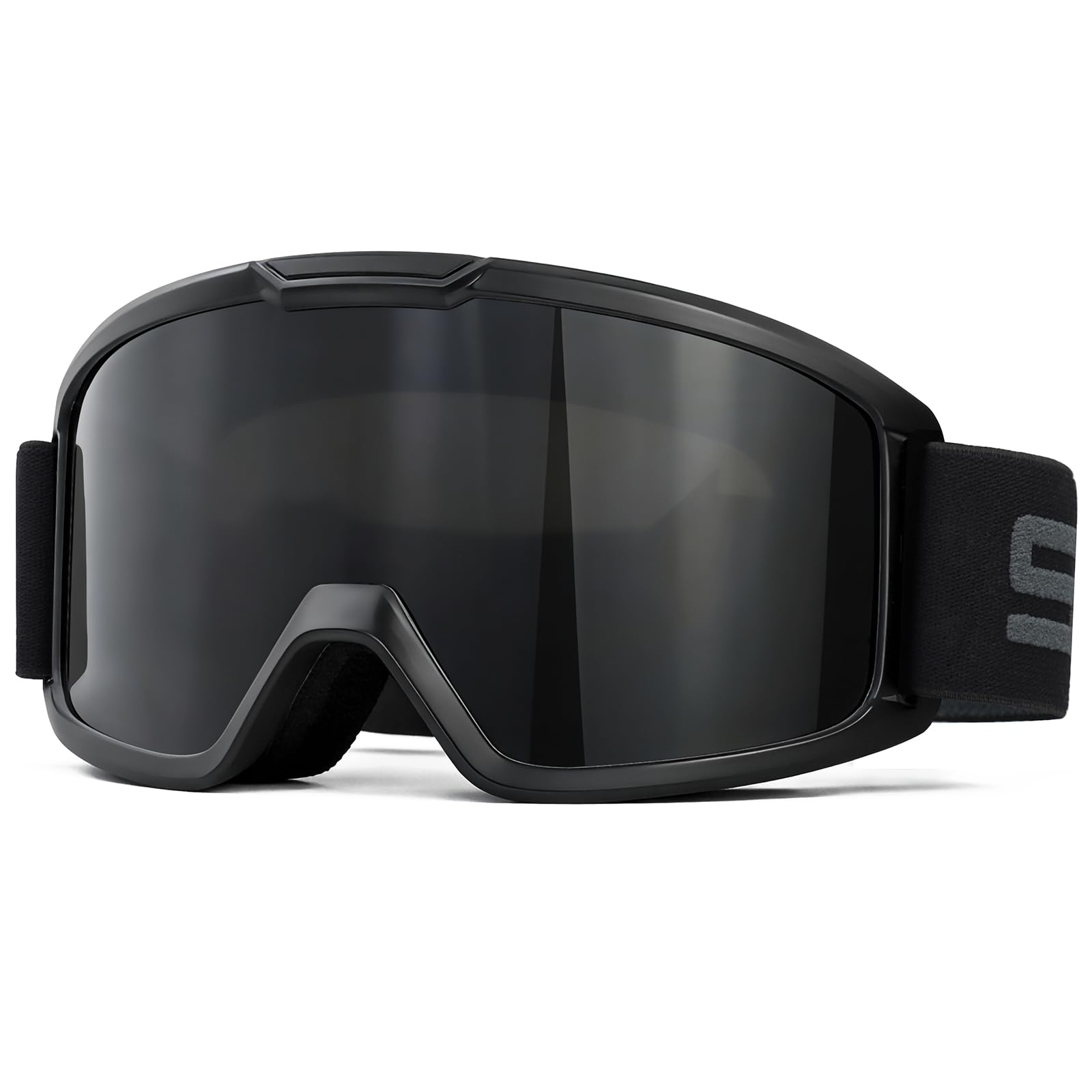 SPOSUNE Ski/Motorrad ATV Brille mit Anti-Beschlag-Doppelscheibe - Off Road Racing Dirt Bike Goggles, Schneebrille Männer Frauen