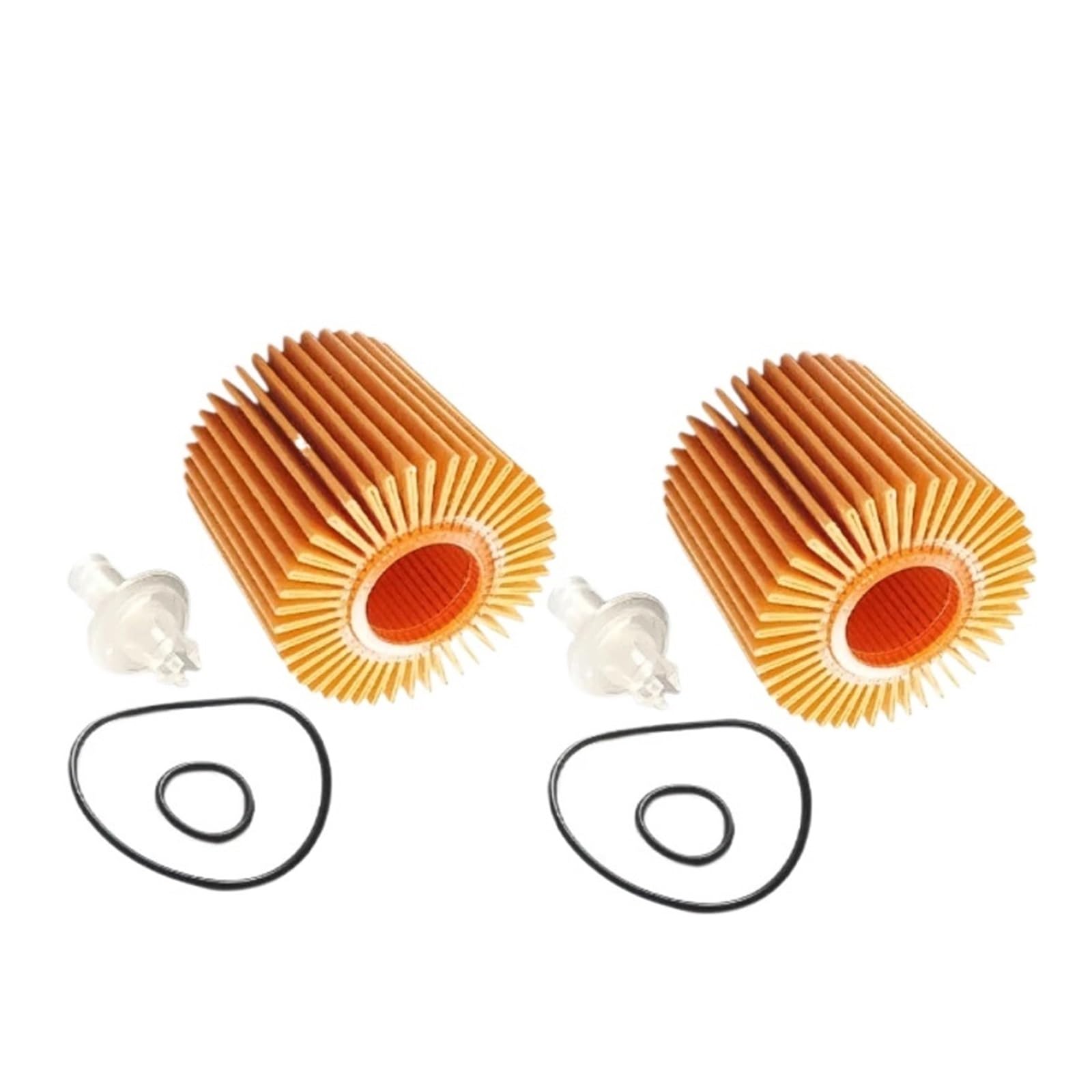 Tscfhgqi One Color 04152-Yzza1 04152-31090 Oil Filter(2Pc)