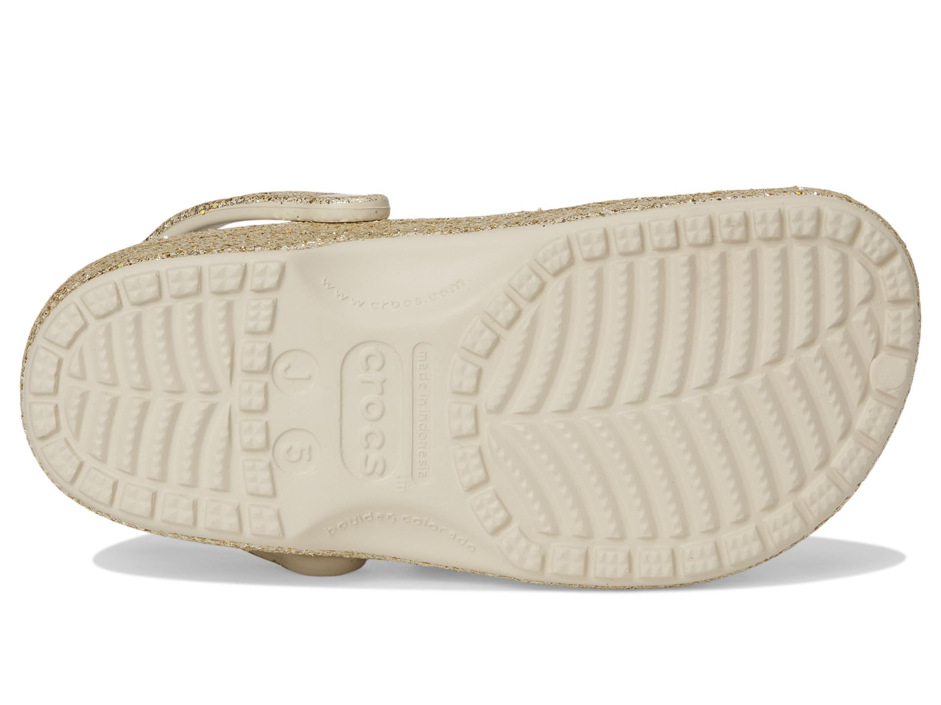 Crocs Mixte Enfant Classic Chunky Glitter Clog K Sabot