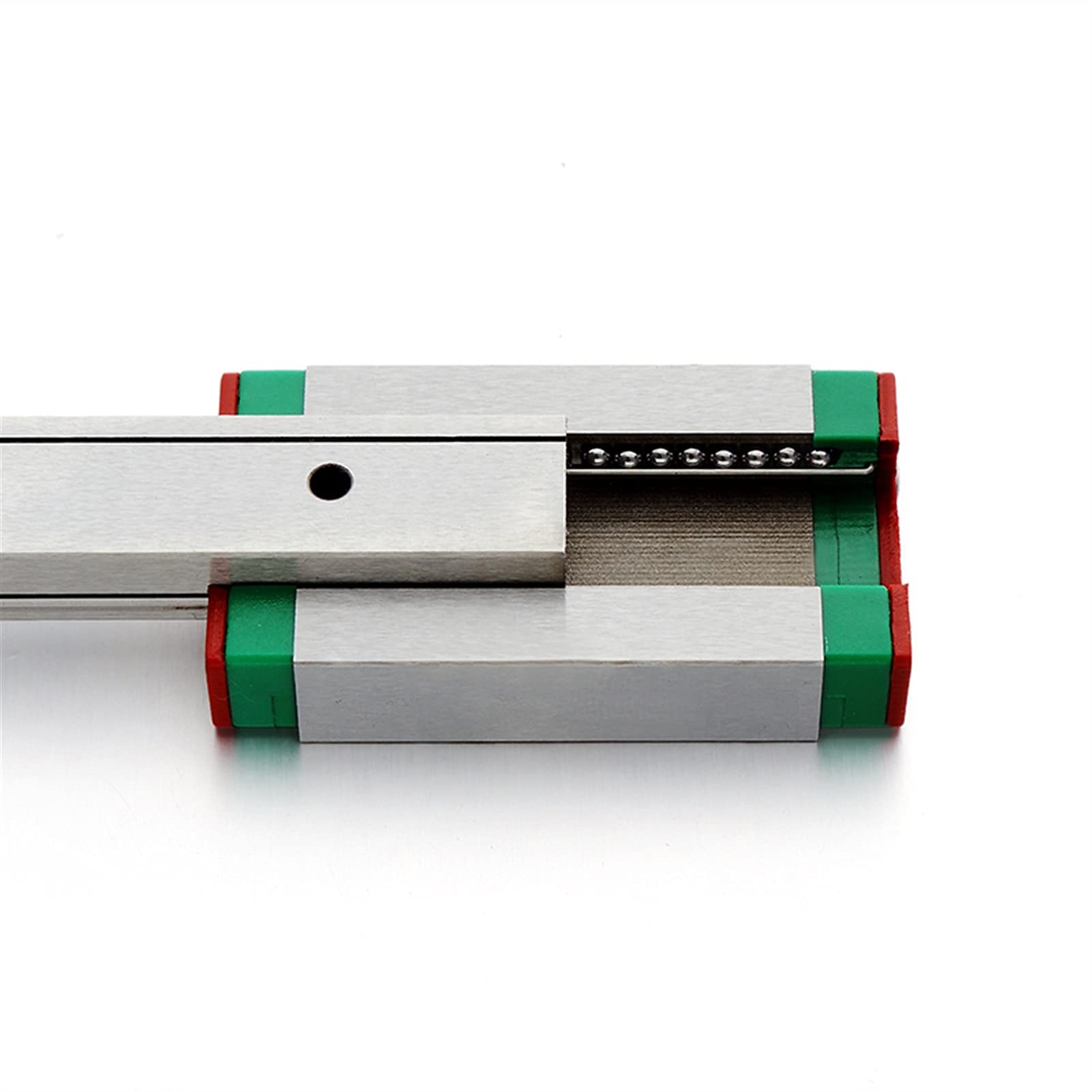 zxxin-Linearführungen 1 stücke Miniatur Linearschiene Slide MGN7 MGN9 MGN12 MGN15 450-800mm, MGN12 Linearführung + 1 stücke MGN12H Wagen Hohe Präzision (Color : MGN12 H, Guide Length : 750mm)