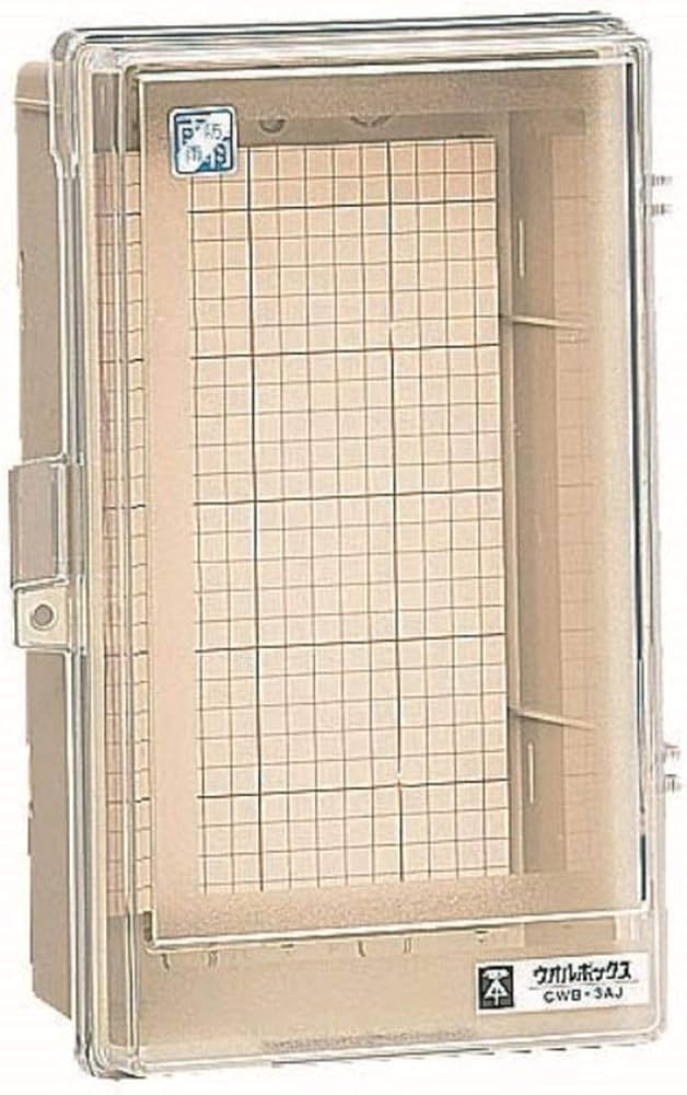 Amazon.co.jp: 未来工業 ウオルボックス 透明蓋・屋根無・タテ型 有効