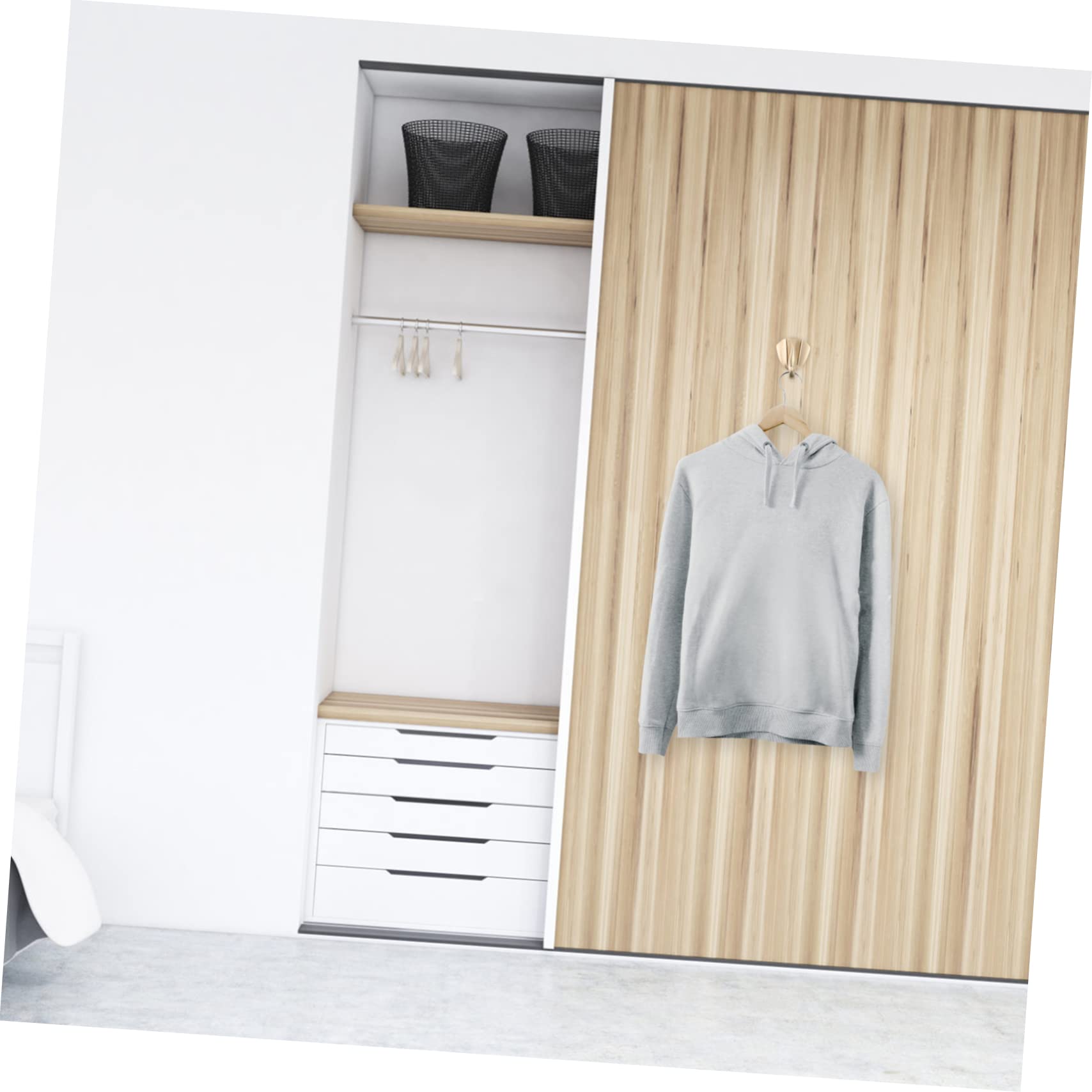 VASDEV 1 gancho para colgar en la pared, gancho para colgar ropa, gancho para llavero, decoración dorada, gancho para llaves, gancho para toallas, gancho para baño, gancho para ropa, ganc